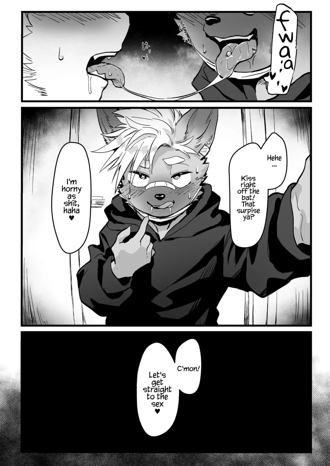 [HARD DROP (Mada Tarou)] Osugaki-kun wa Yarimakuritai | The punk boy wants to get Fucked [ENG] [Decensored]
