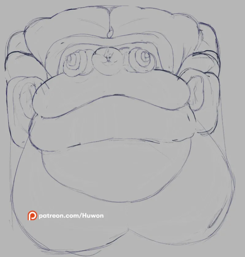 Huwons' Diane Foxington Weight Gain Sequence | Art Pack