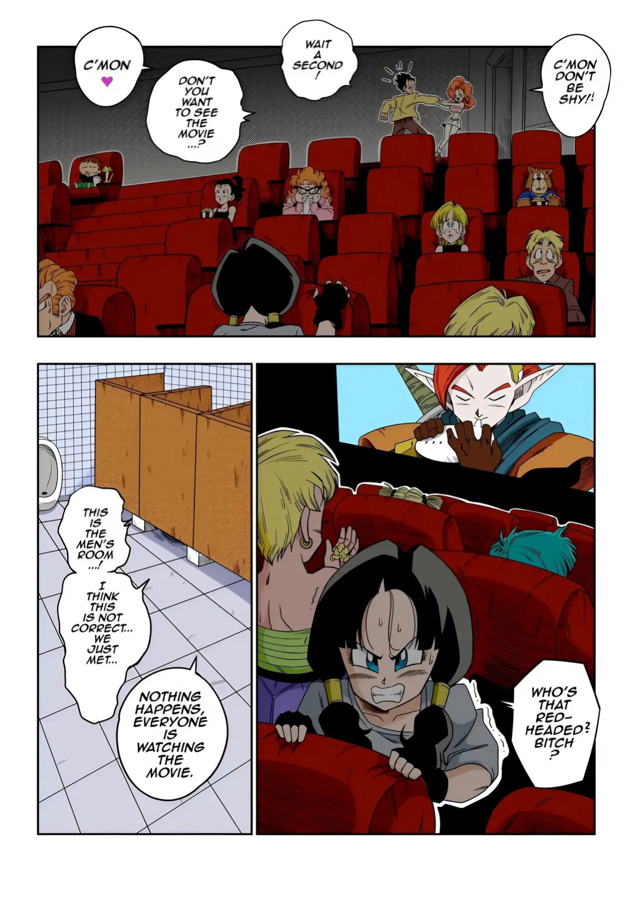 LOVE TRIANGLE Z Part 6 (English) [Colorized] [Decensored]