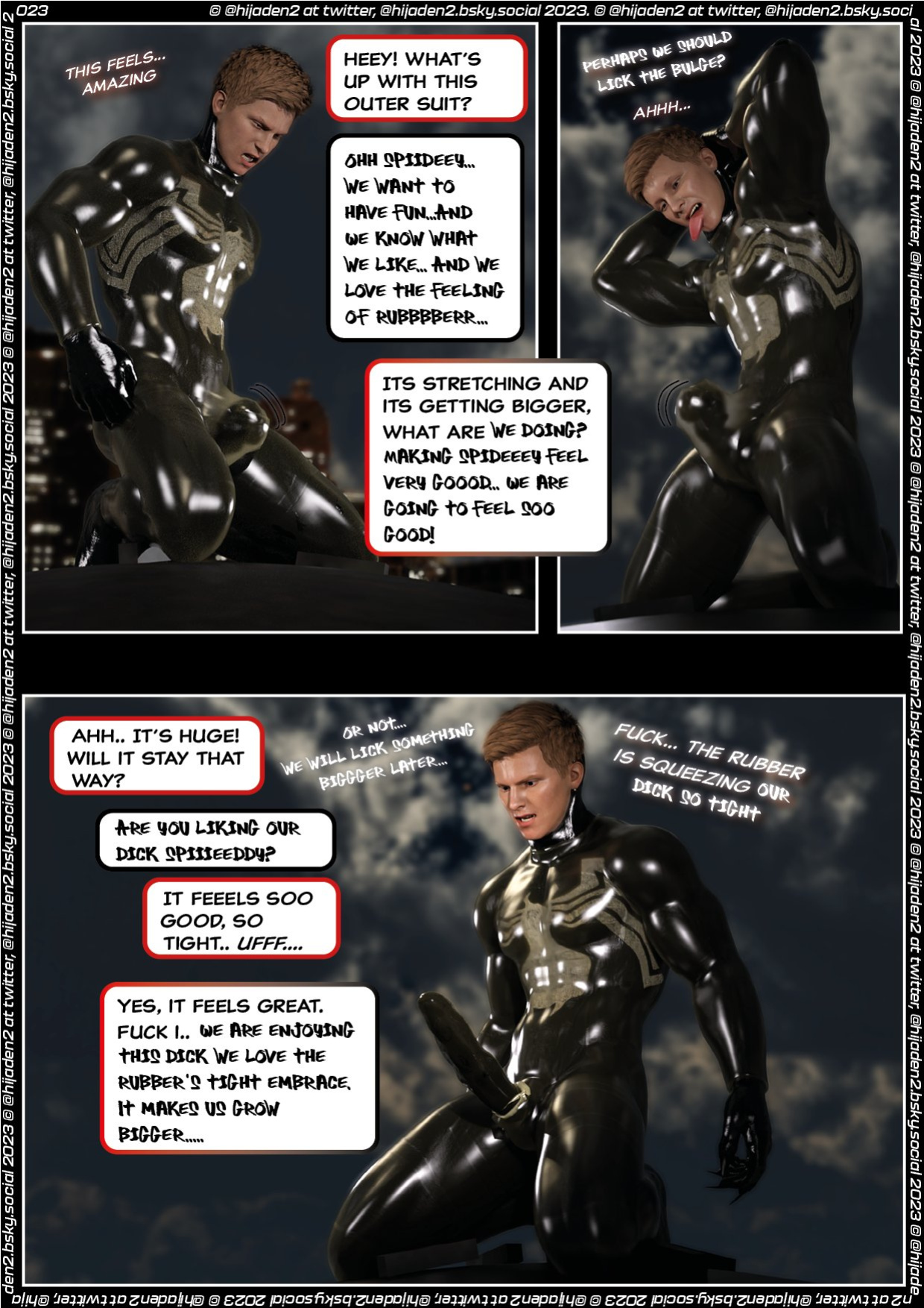 [Hijaden] Venom and Spiderman