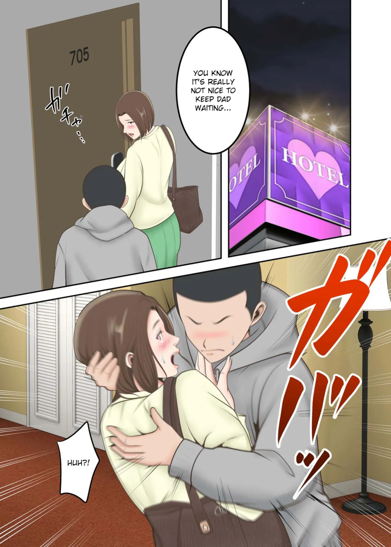 [Yuriko Club] Oni no Kyouiku Mama ga Musuko to Amaama SEX Suru made [English]