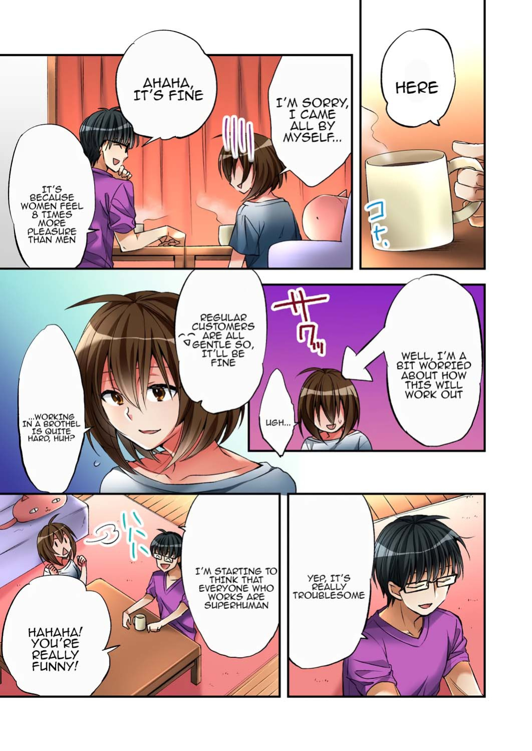 [Minamino Hazuki] Fuuzokujou to Boku no Karada ga Irekawatta node Sex Shite mita 2 | My body was swapped with a prostitute's, so I tried having sex 2 [English] [Tenuous Scans]