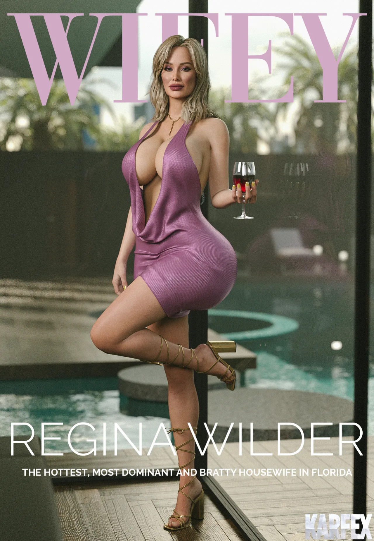 [KARFEX] Ashley, Bella, Regina & Jasmine (WHITE)