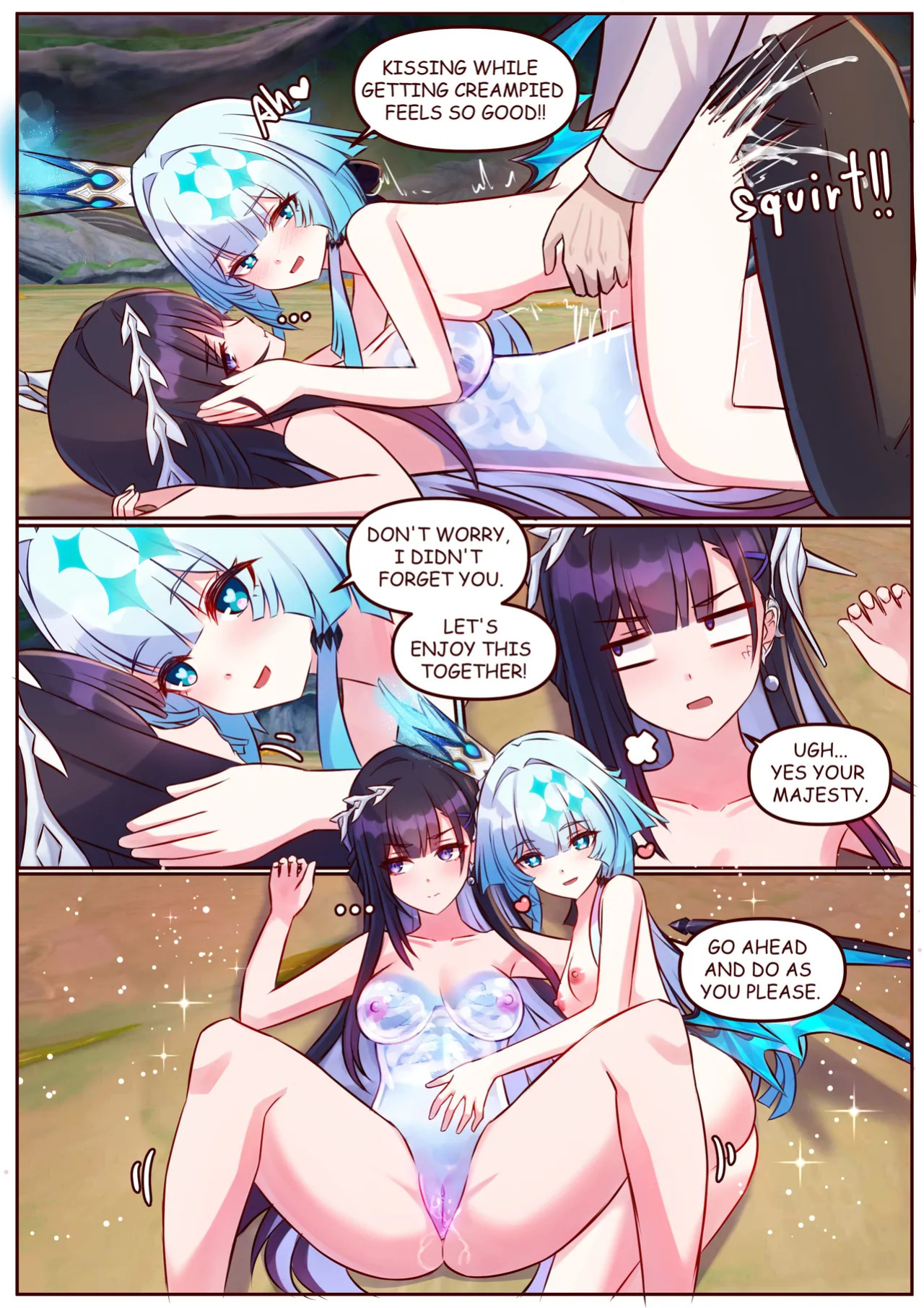 [JimPu6] Hysilen&Cerydra 1-2 (Honkai Star rail) [Uncensored]