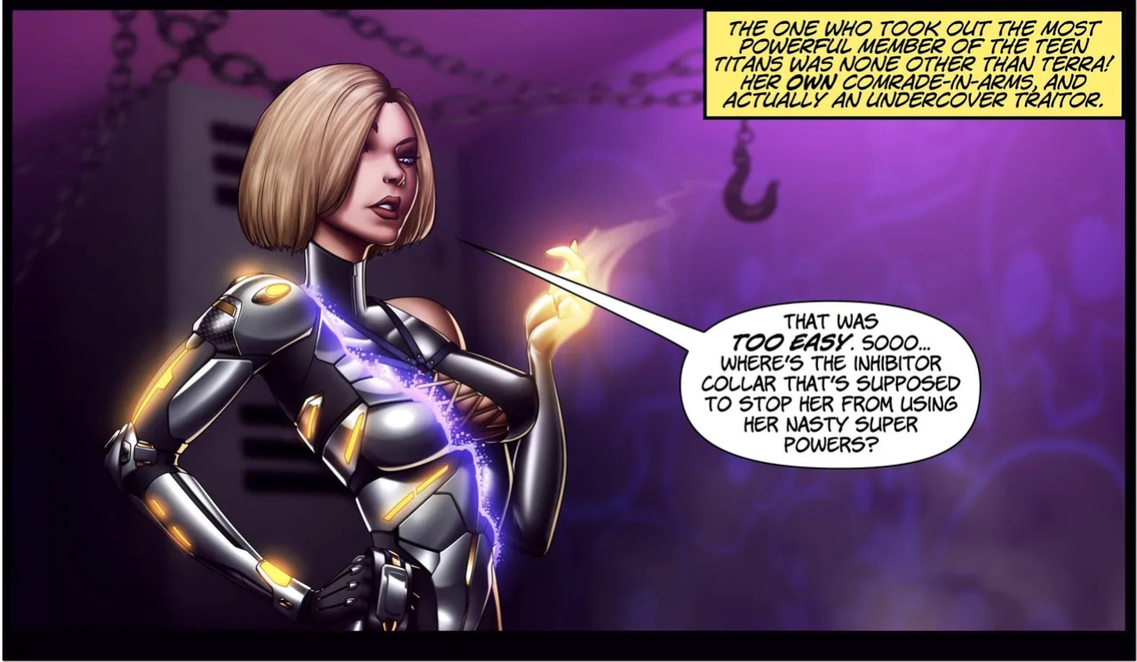 DBCOMIX Teen Titans Raven + Starfire + Blackfire