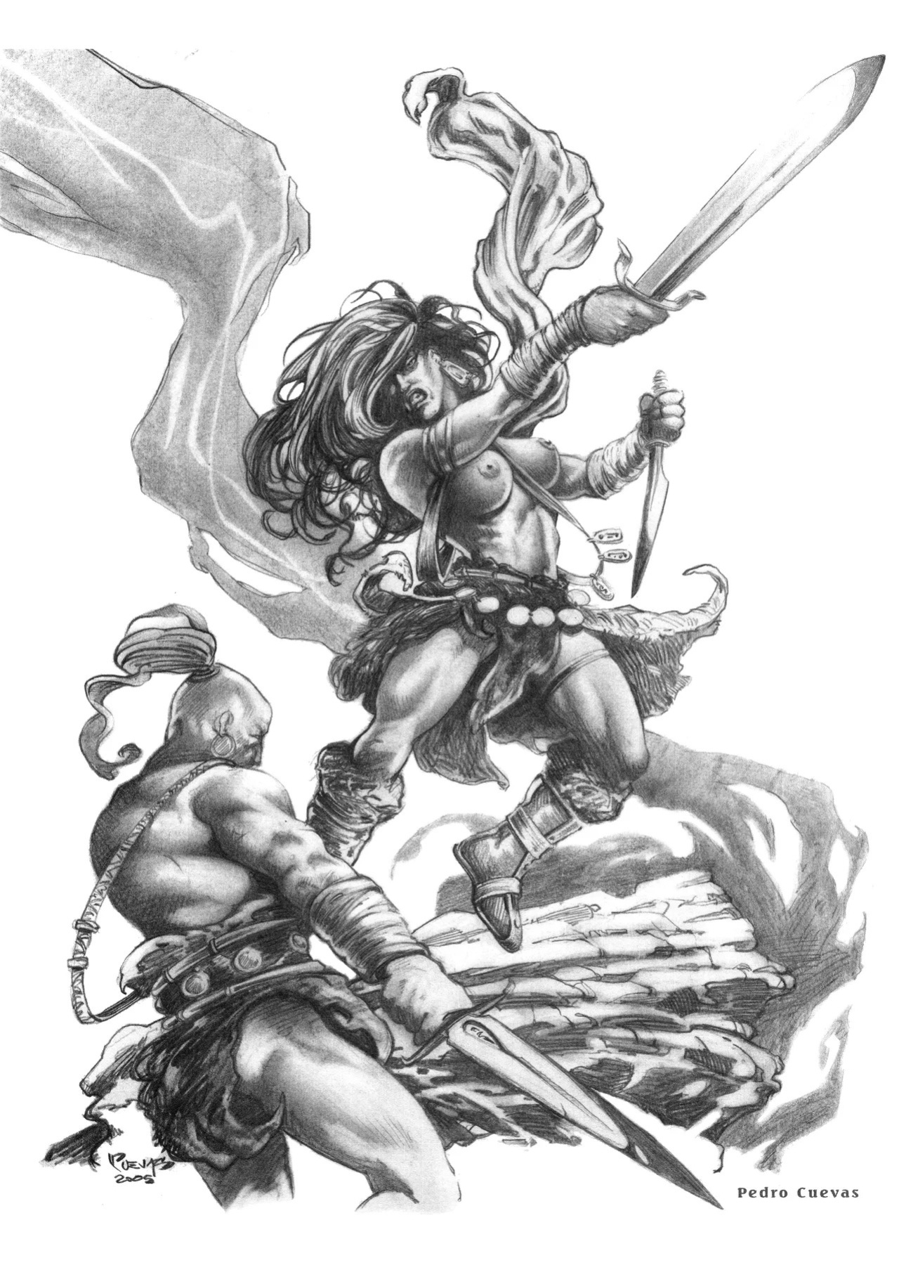 Warriors Queens 2 (A Gallery Girls Collection) [English]