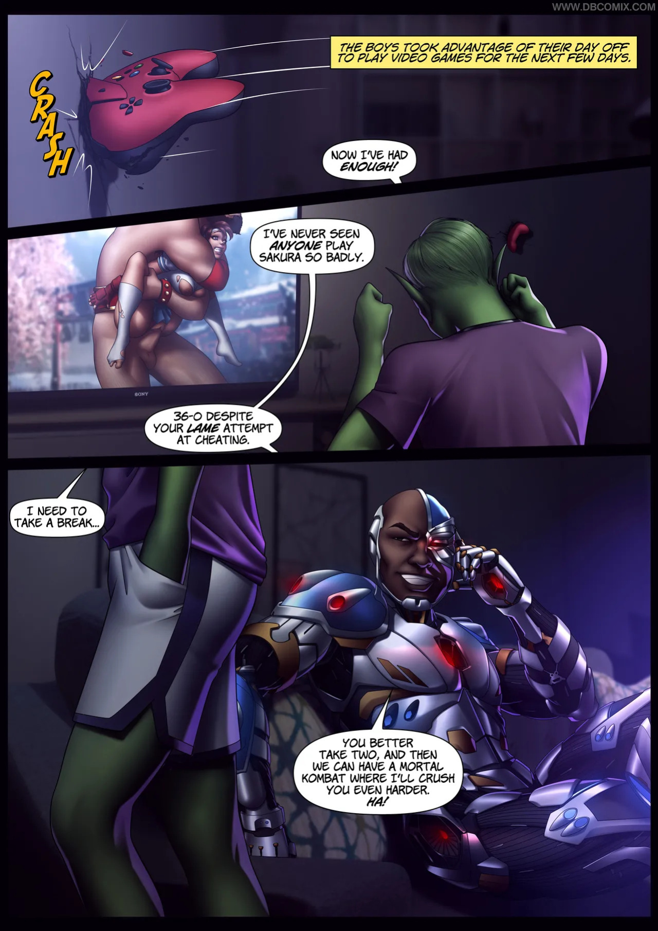 [DBComix] Teen Titans Blackfire Second Edition