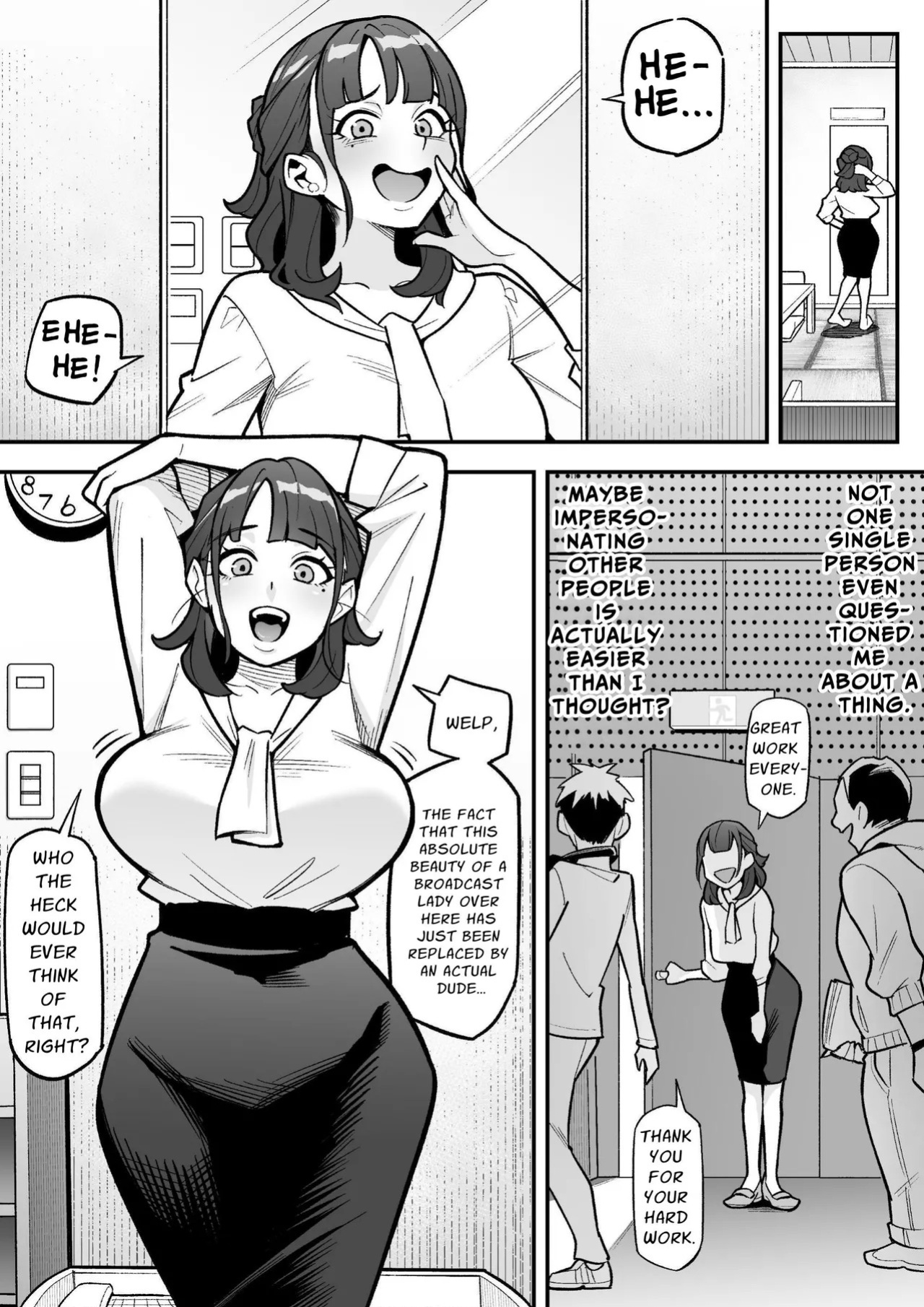 [Hyoui Lover (Ame no Machi)] Kyoku Anno no Ano Ko o Nottotta Ore ~Gamen no Mukou ni Atta Gokujou Body o Sukihoudai suru Hanashi~ [English] [EvilPony] [Digital]