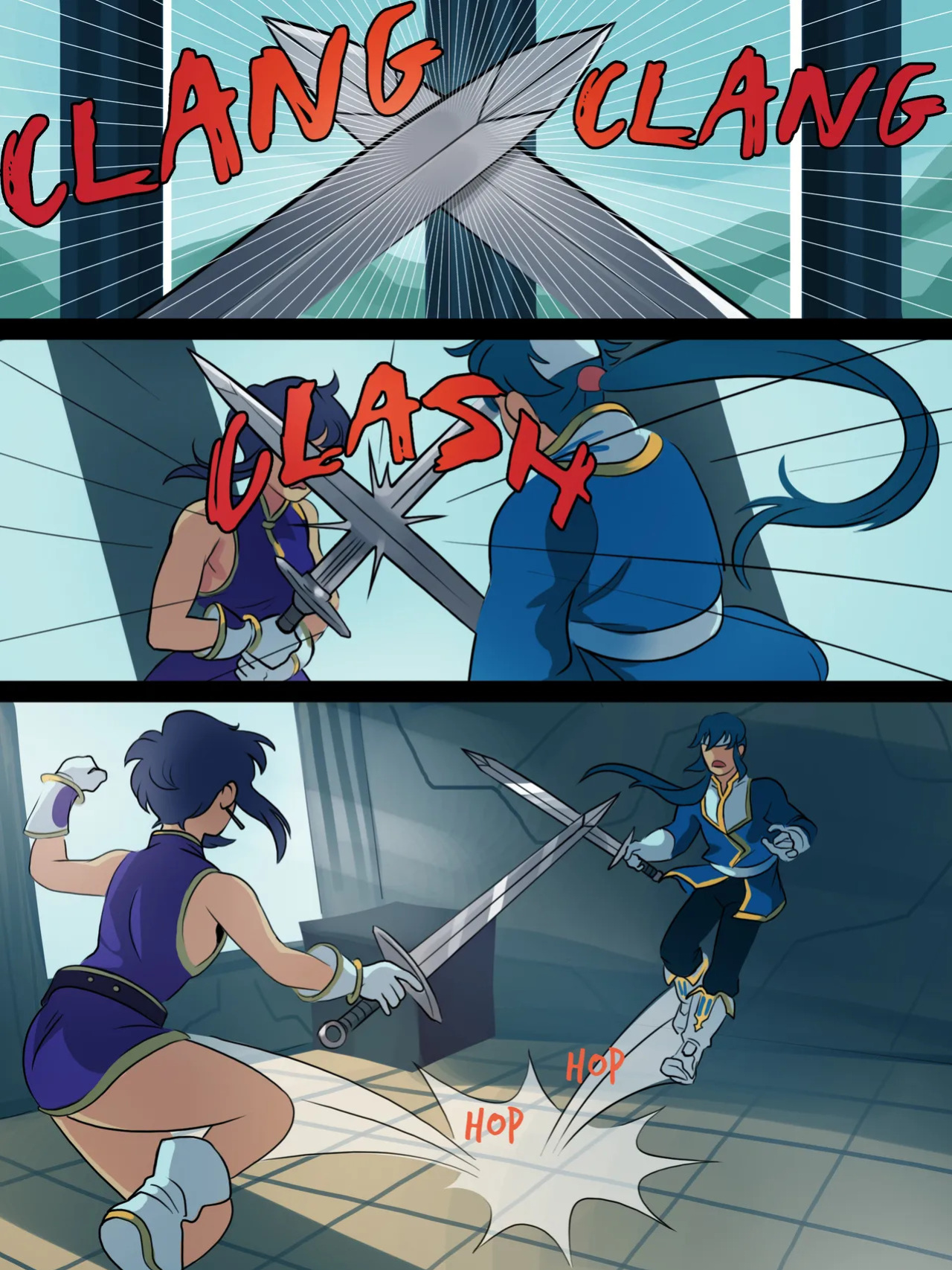 [Burgers N' Shakes] Larcei's Intimate Duel (Fire Emblem)