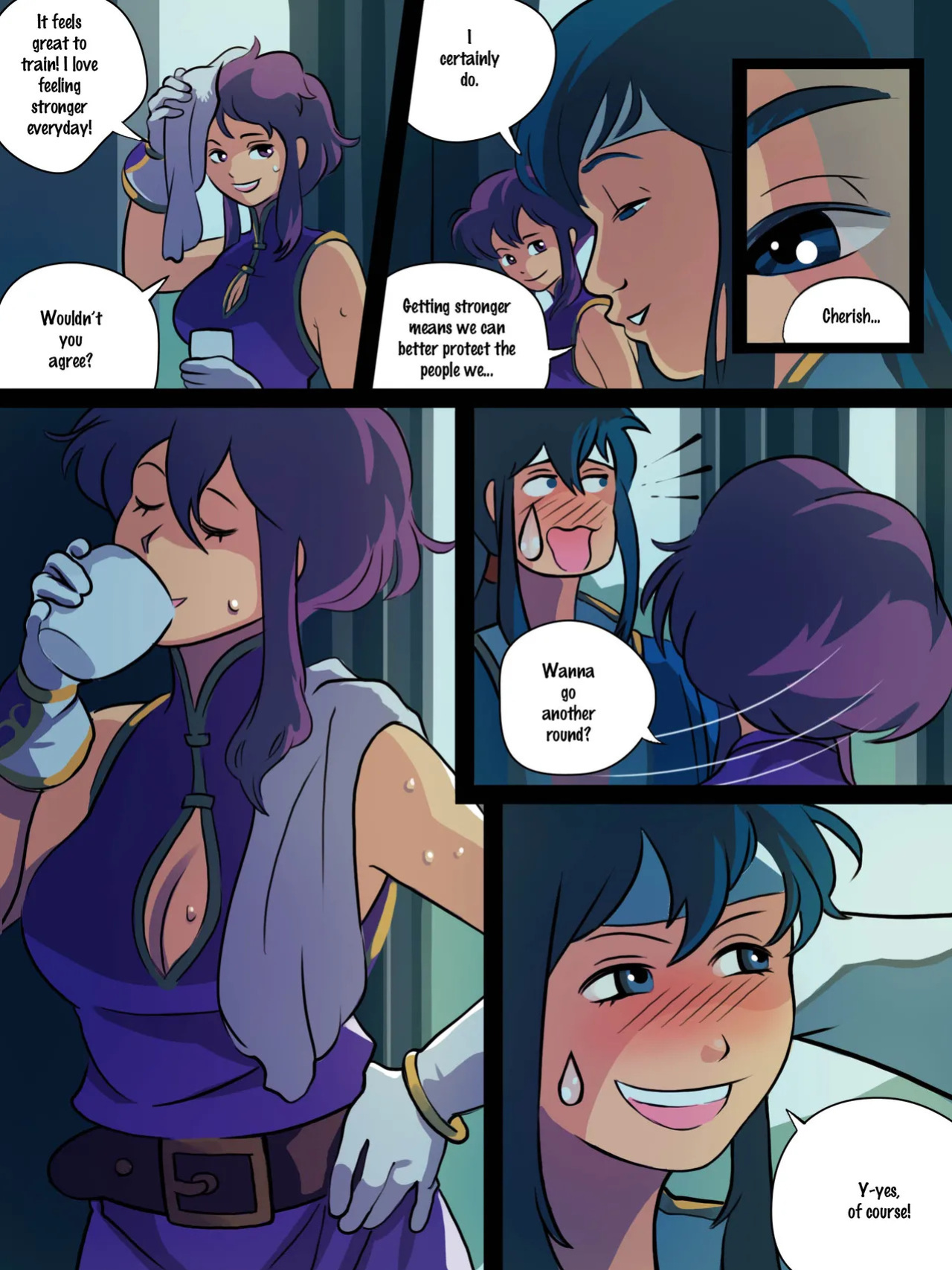[Burgers N' Shakes] Larcei's Intimate Duel (Fire Emblem)