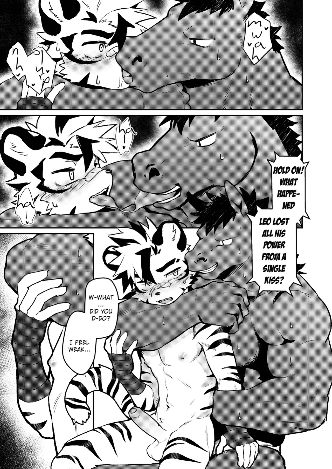[HARD DROP (Mada Tarou)] POWERFUL BOYZ [ENG] [UNCENSORED]