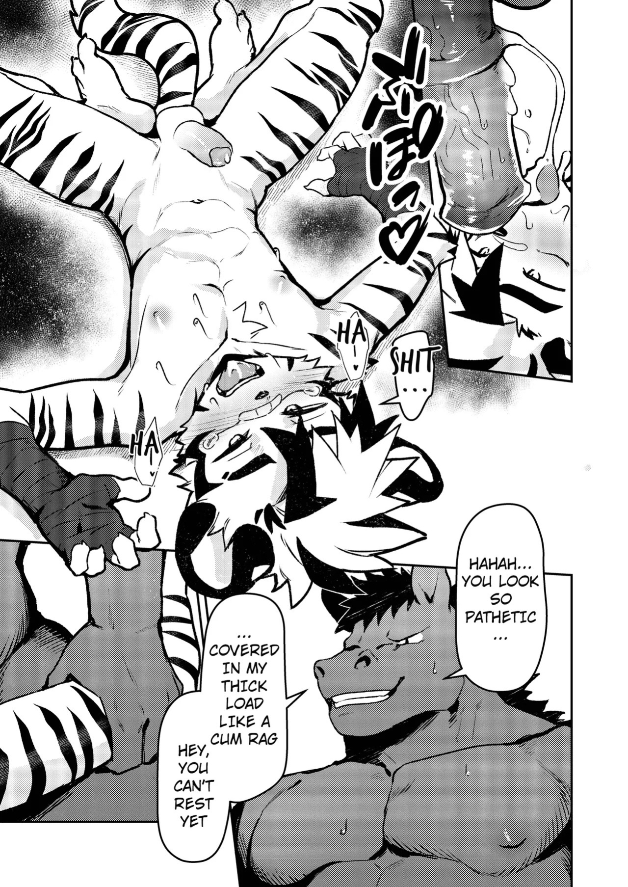 [HARD DROP (Mada Tarou)] POWERFUL BOYZ [ENG] [UNCENSORED]