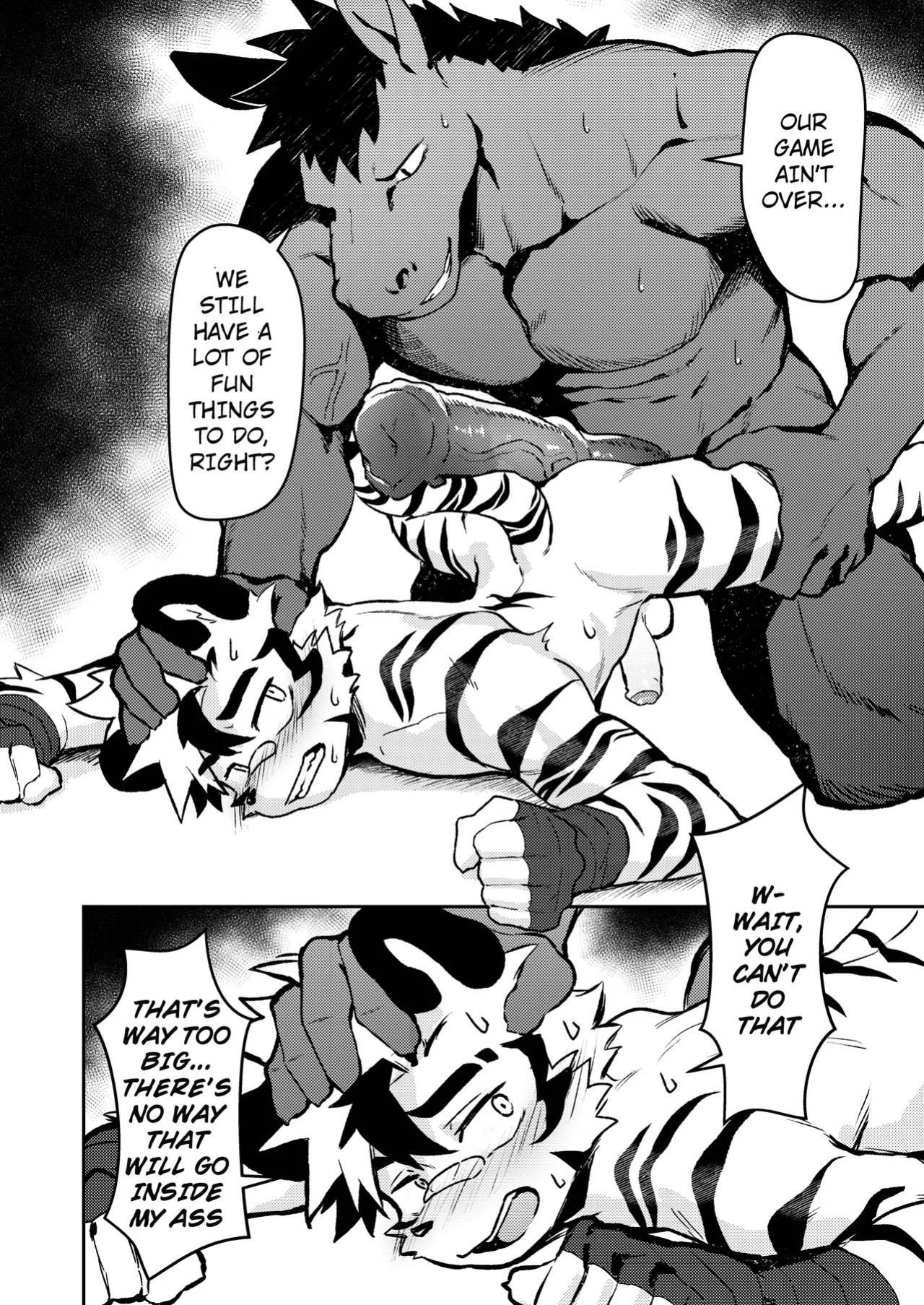[HARD DROP (Mada Tarou)] POWERFUL BOYZ [ENG] [UNCENSORED]