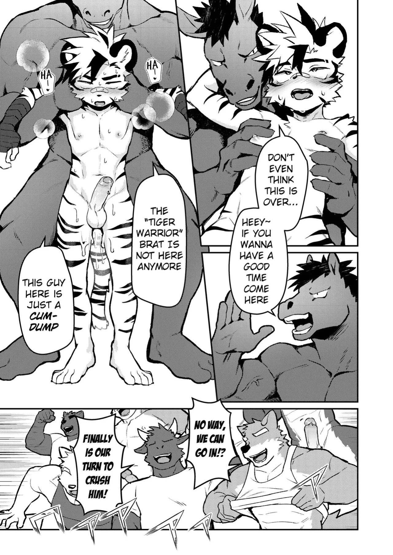 [HARD DROP (Mada Tarou)] POWERFUL BOYZ [ENG] [UNCENSORED]