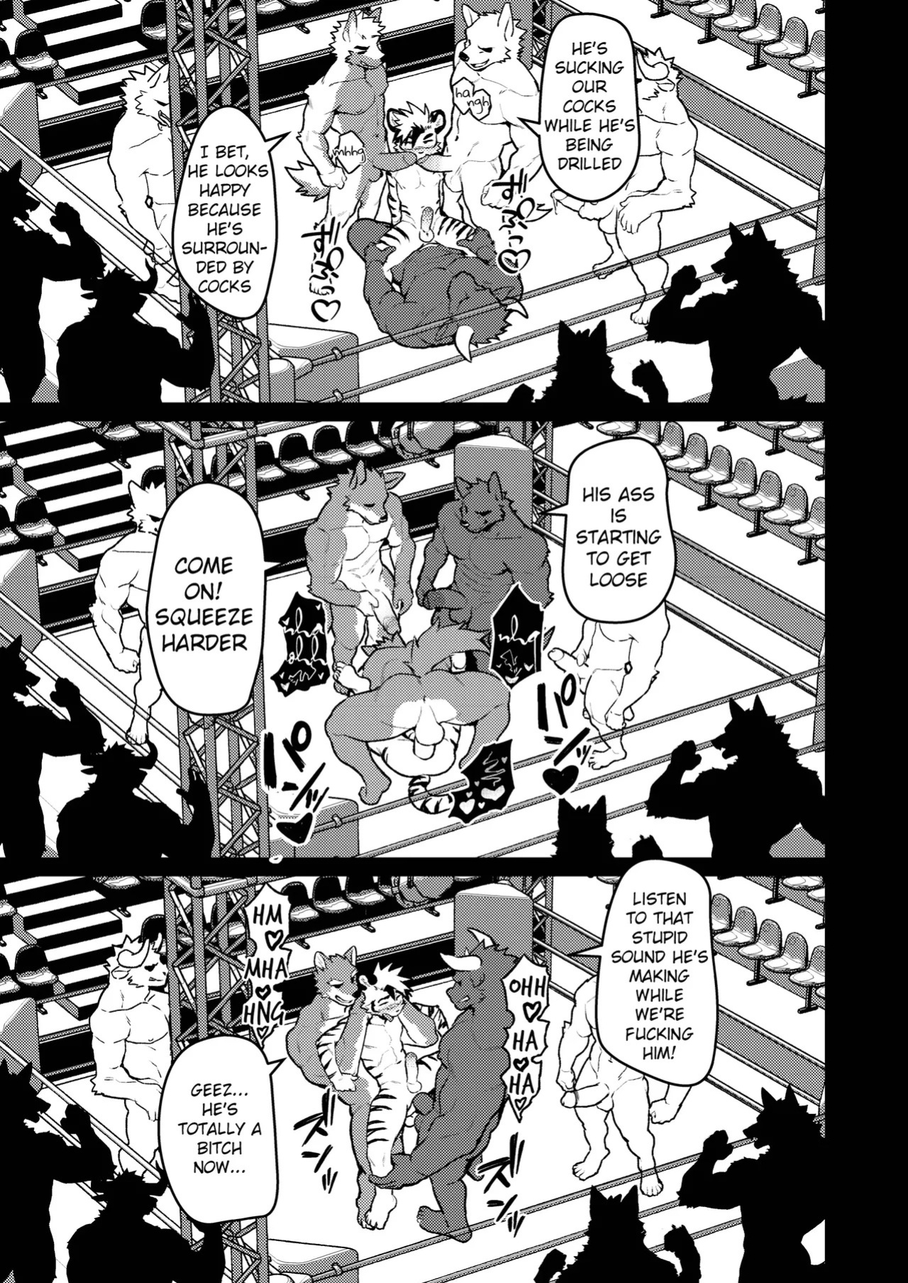 [HARD DROP (Mada Tarou)] POWERFUL BOYZ [ENG] [UNCENSORED]