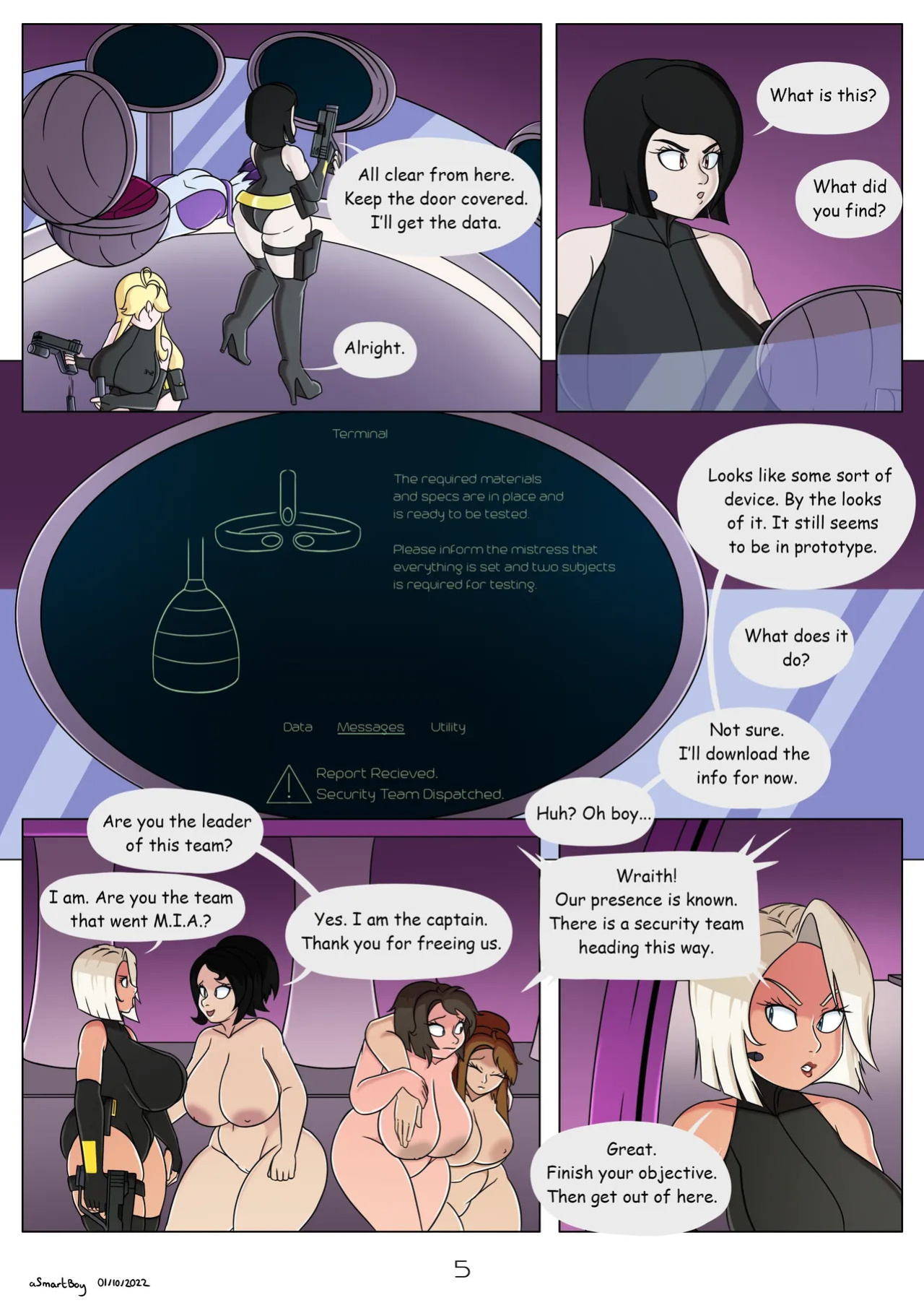 [ASmartBoy] Lesbialien War: Mindswitch (Ongoing)