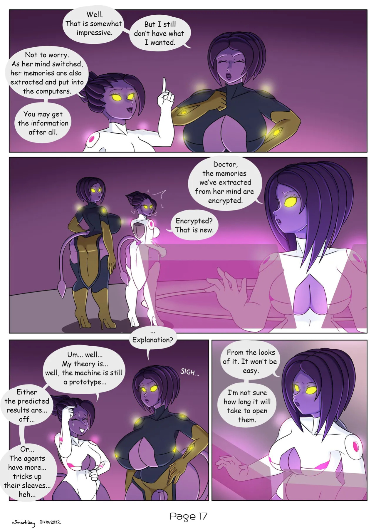 [ASmartBoy] Lesbialien War: Mindswitch (Ongoing)