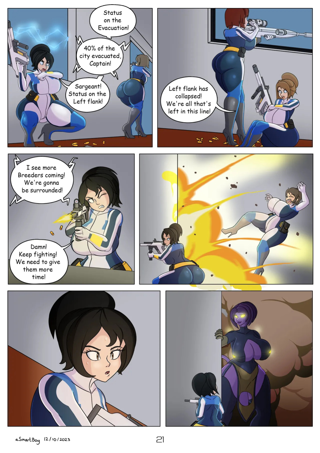 [ASmartBoy] Lesbialien War: Mindswitch (Ongoing)