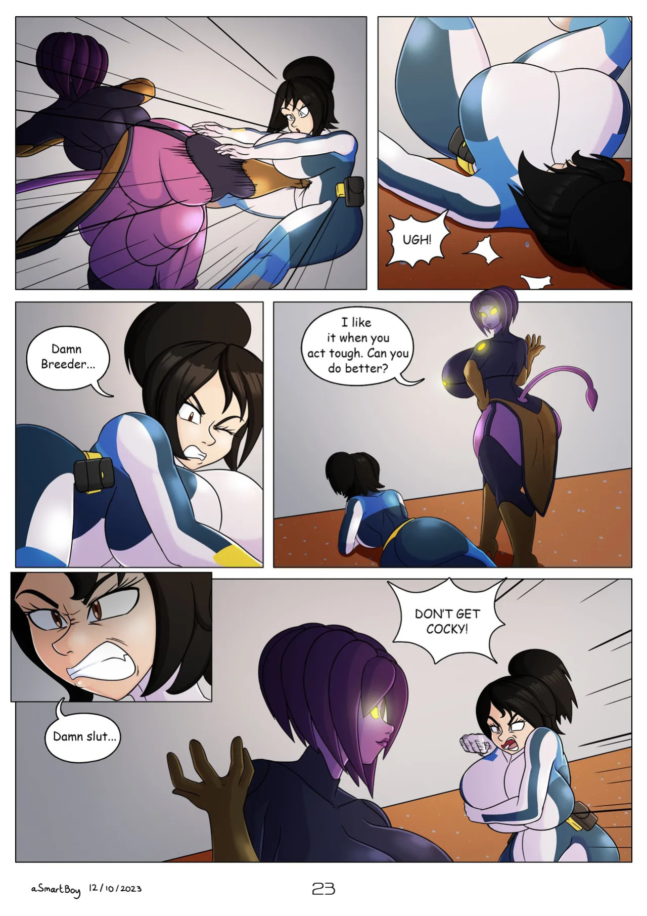 [ASmartBoy] Lesbialien War: Mindswitch (Ongoing)