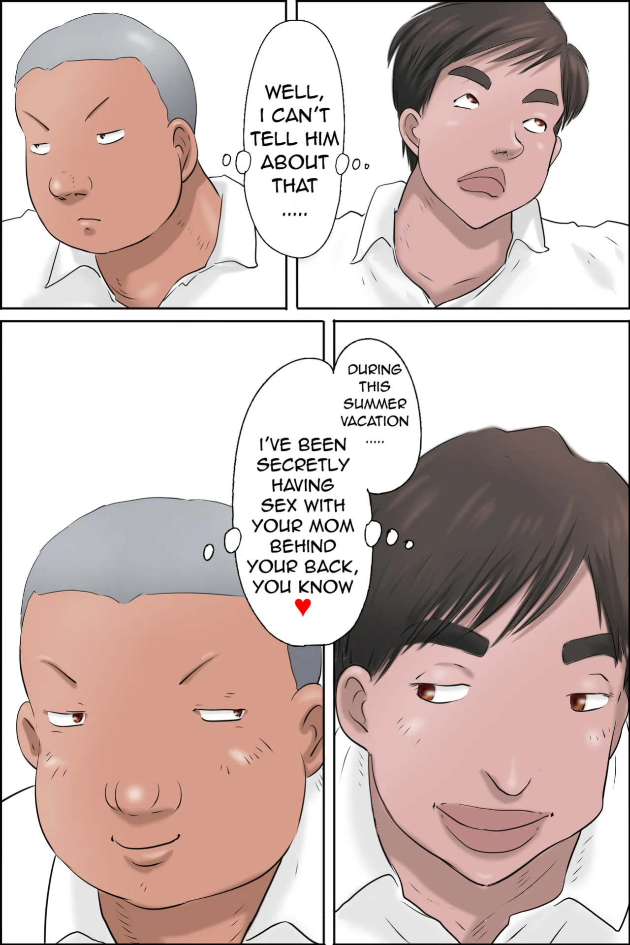 [Zenmai Kourogi] Your Mother Is My Girlfriends [ENGLISH]