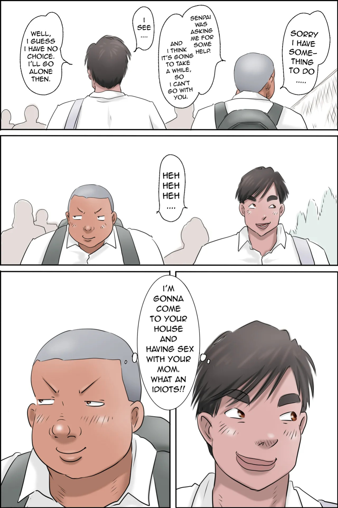 [Zenmai Kourogi] Your Mother Is My Girlfriends [ENGLISH]