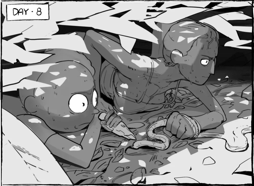 [Matchattea] That Time me and my younger brother got stranded in some alien planet and can't get back home. Also I'm secretly attracted to him and I think he is attracted to me too. But I can't say anything- (Rick & Morty) [ongoing]