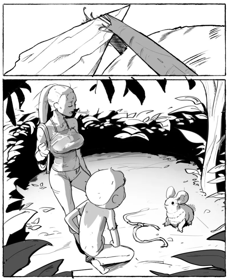 [Matchattea] That Time me and my younger brother got stranded in some alien planet and can't get back home. Also I'm secretly attracted to him and I think he is attracted to me too. But I can't say anything- (Rick & Morty) [ongoing]