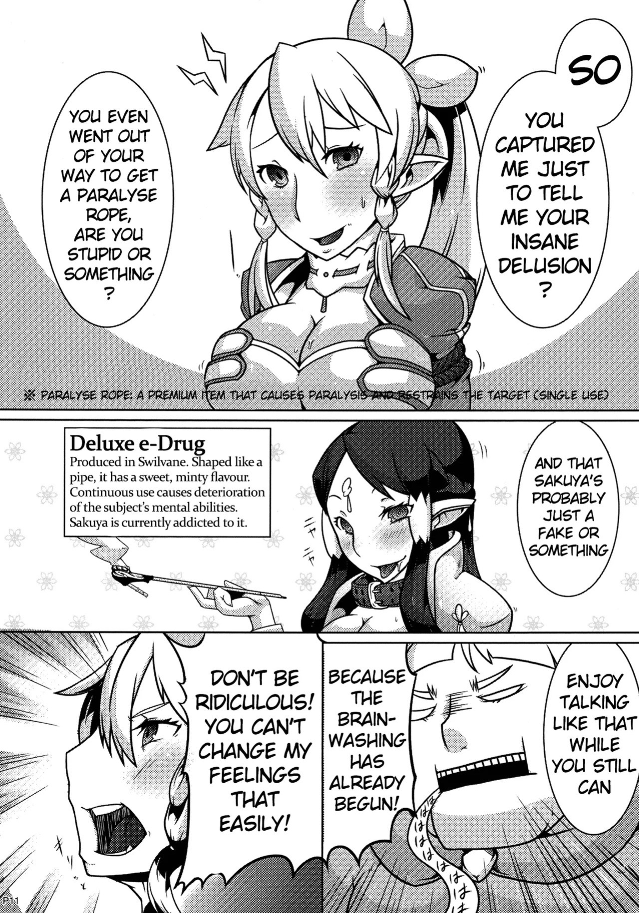 [Gantai Critical (BeLu)] MCG - Mind Control Girl (Sword Art Online) [English] [Digital]