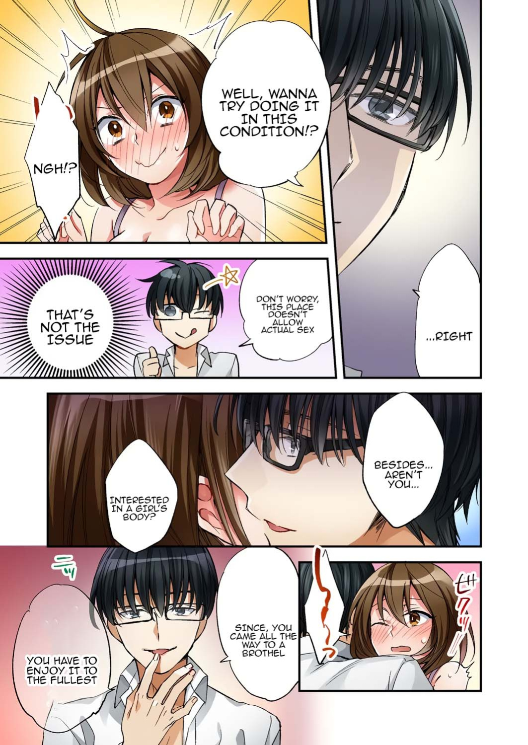 [Minamino Hazuki] Fuuzokujou to Boku no Karada ga Irekawatta node Sex Shite mita 1 | My body was swapped with a prostitute's, so I tried having sex 1 [Tenuous Scans]
