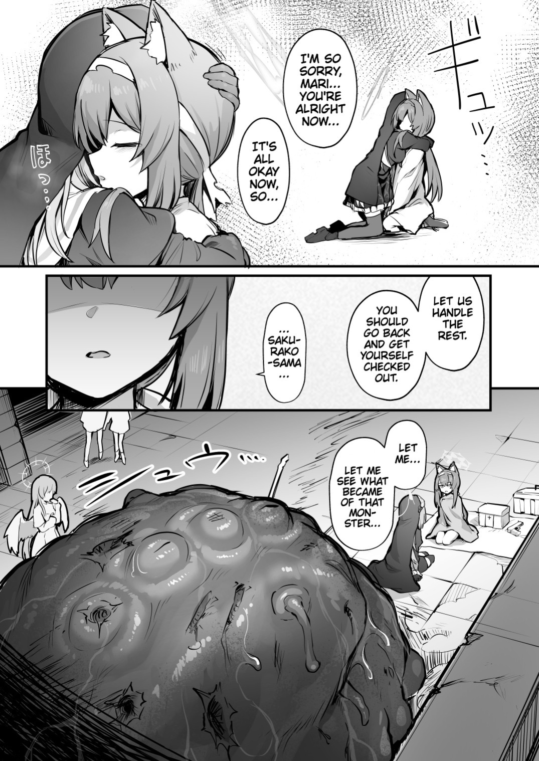 [Naminori Navy (ebinavy)] Mari Shokushu Ochi II | Mari's Fall to Tentacles II [Rakka] (Blue Archive) [English] [C&C Scans] [Digital]