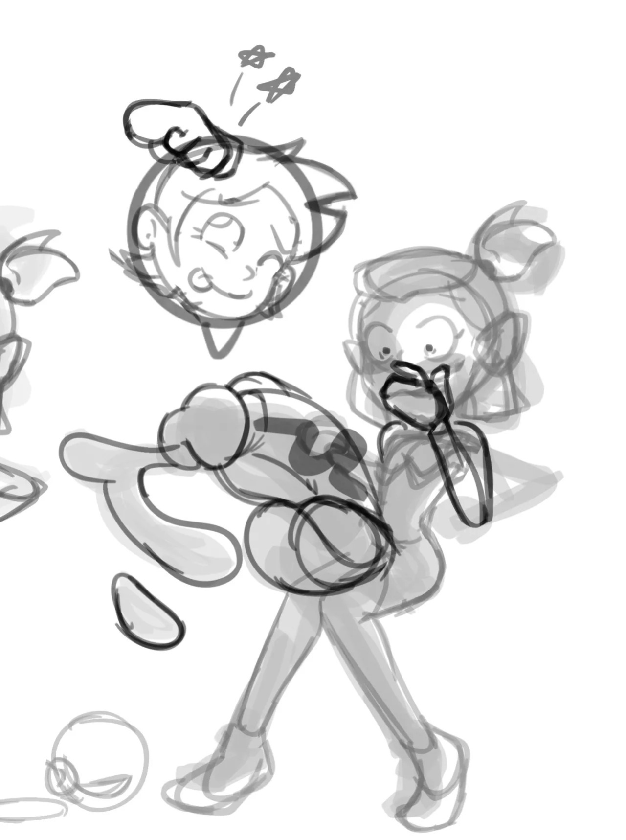 [Cothswoller] What if Luz got Permanently Turned into Amity's Cock and Balls?