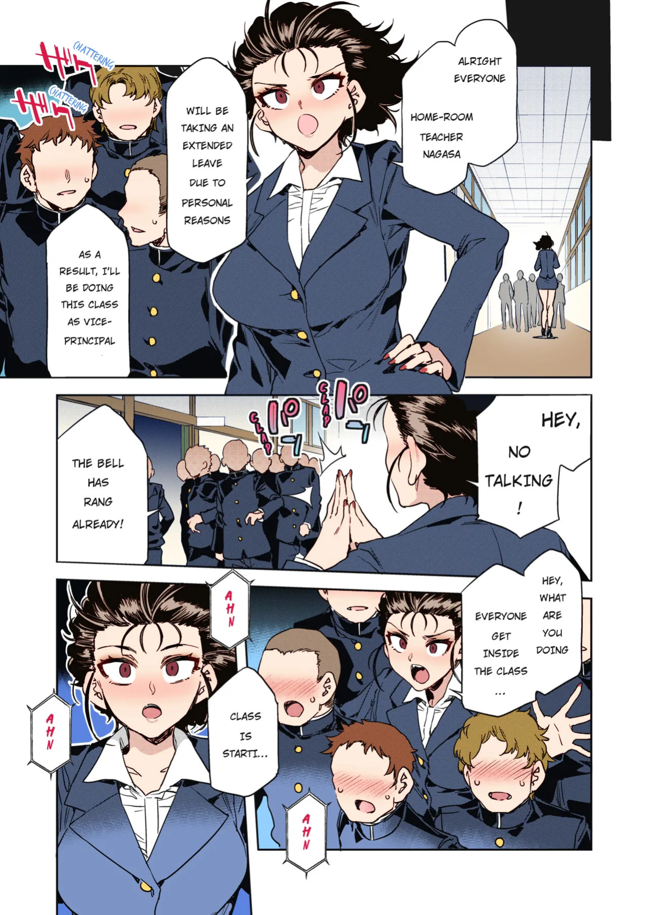 [Mizuryu Kei] GTS Great Teacher Sayoko Lesson 6 (COMIC HOTMILK 2022-08) [Colorized] [Satansoft] [English] [hardcase8translates] [Digital]