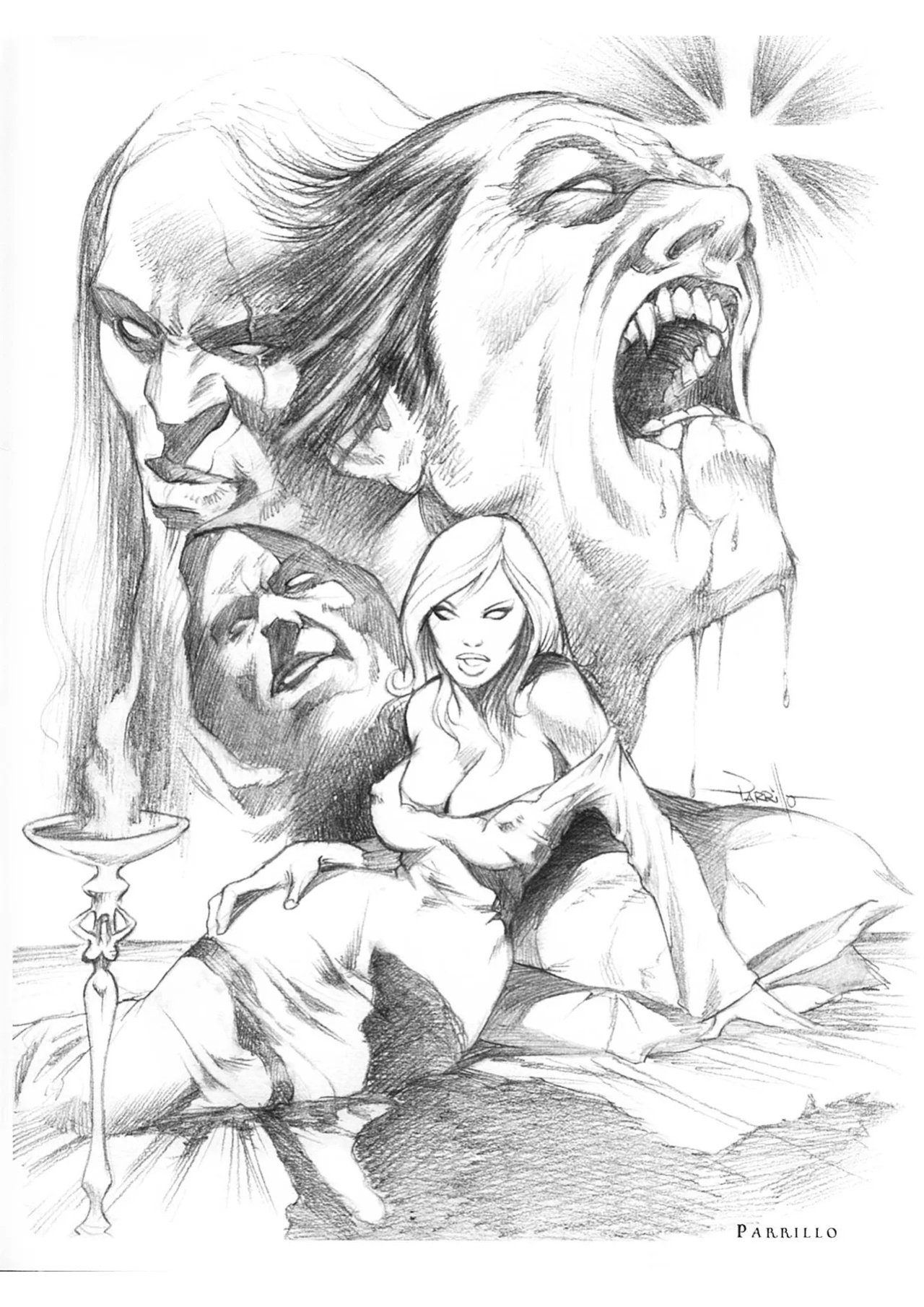 Daughters of Darkness 3 (A Gallery Girls Collection) [English]