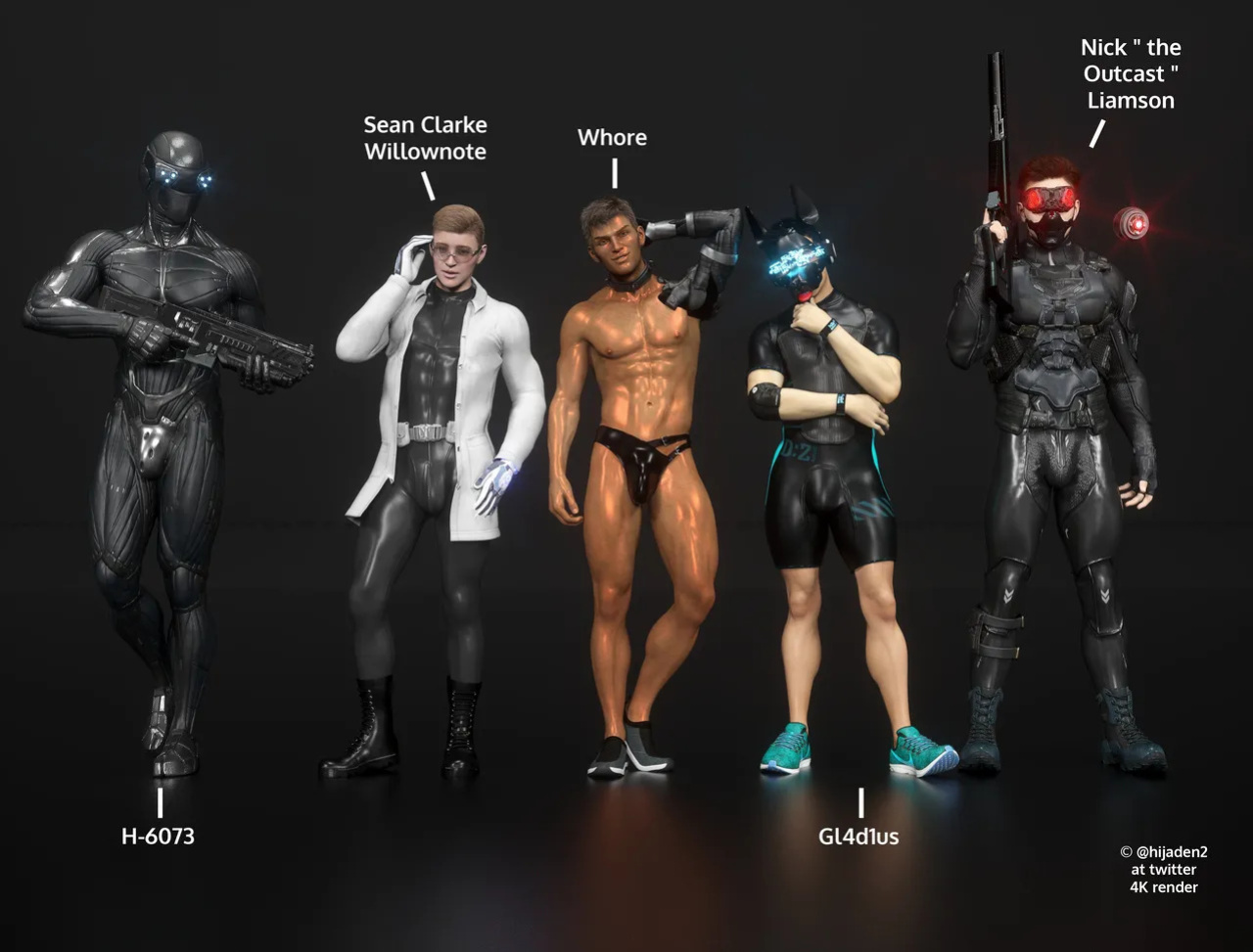 [Hijaden] RPG Characters