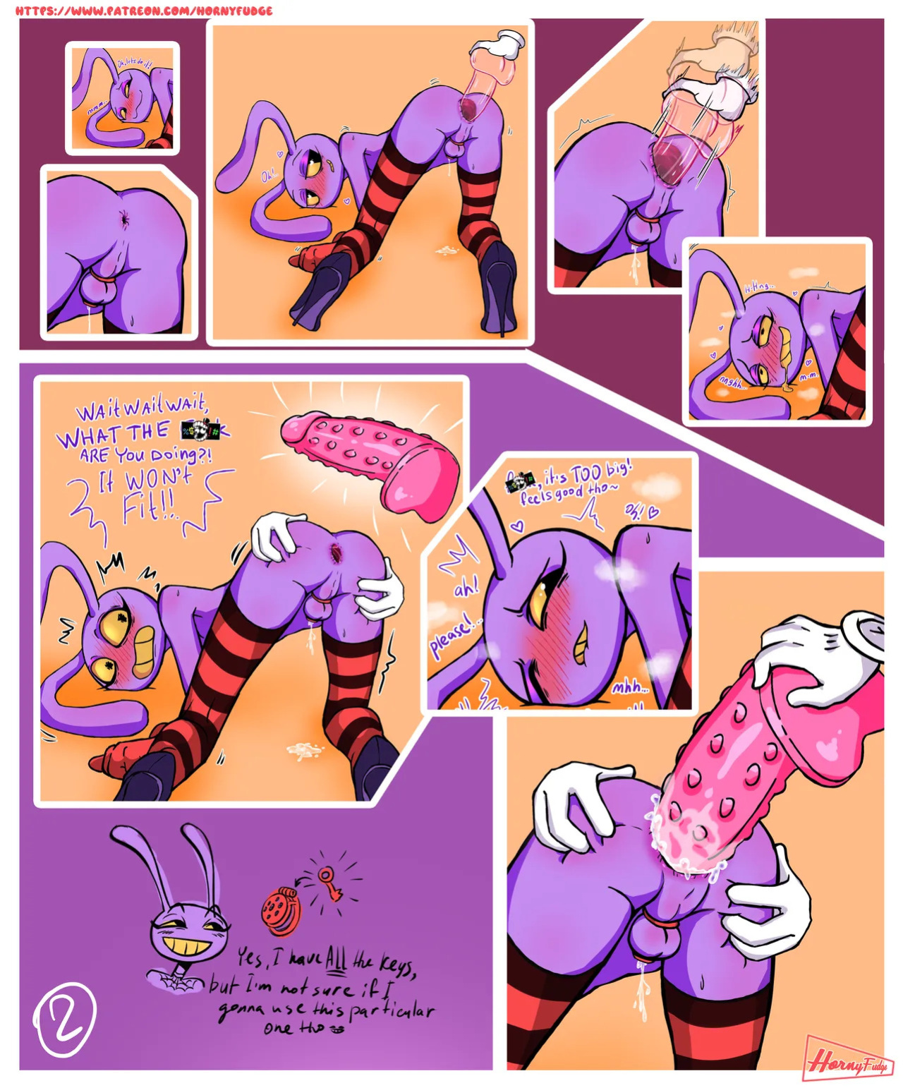 [HornyFudge] Witch Jax comic 3/3 (The Amazing Digital Circus)