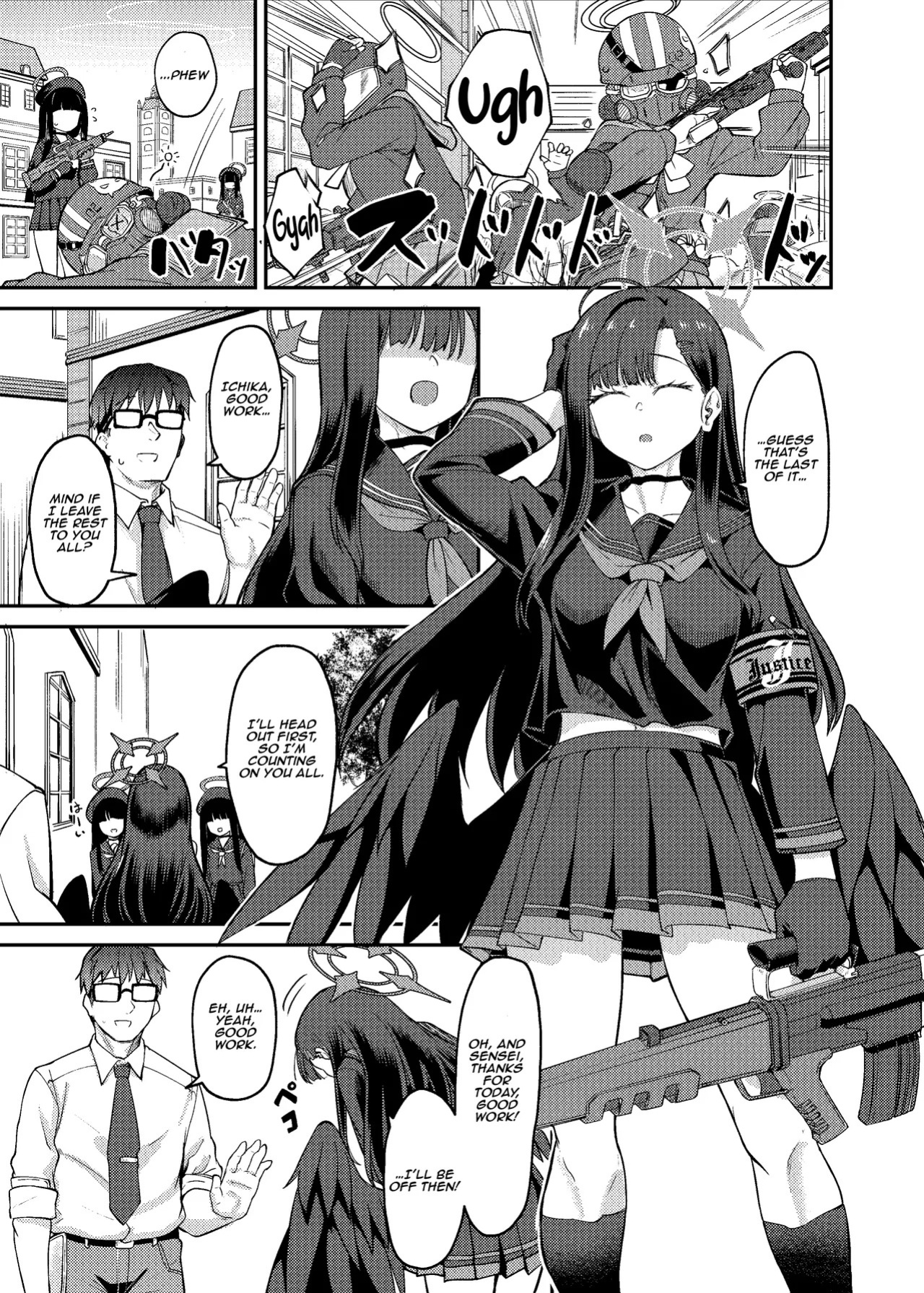 [Hx3I (Hirano Kawajuu)] Ichika Umussu! | Ichika is About to Lay Her Egg! (Blue Archive) [English] [Aishi21] [Digital]