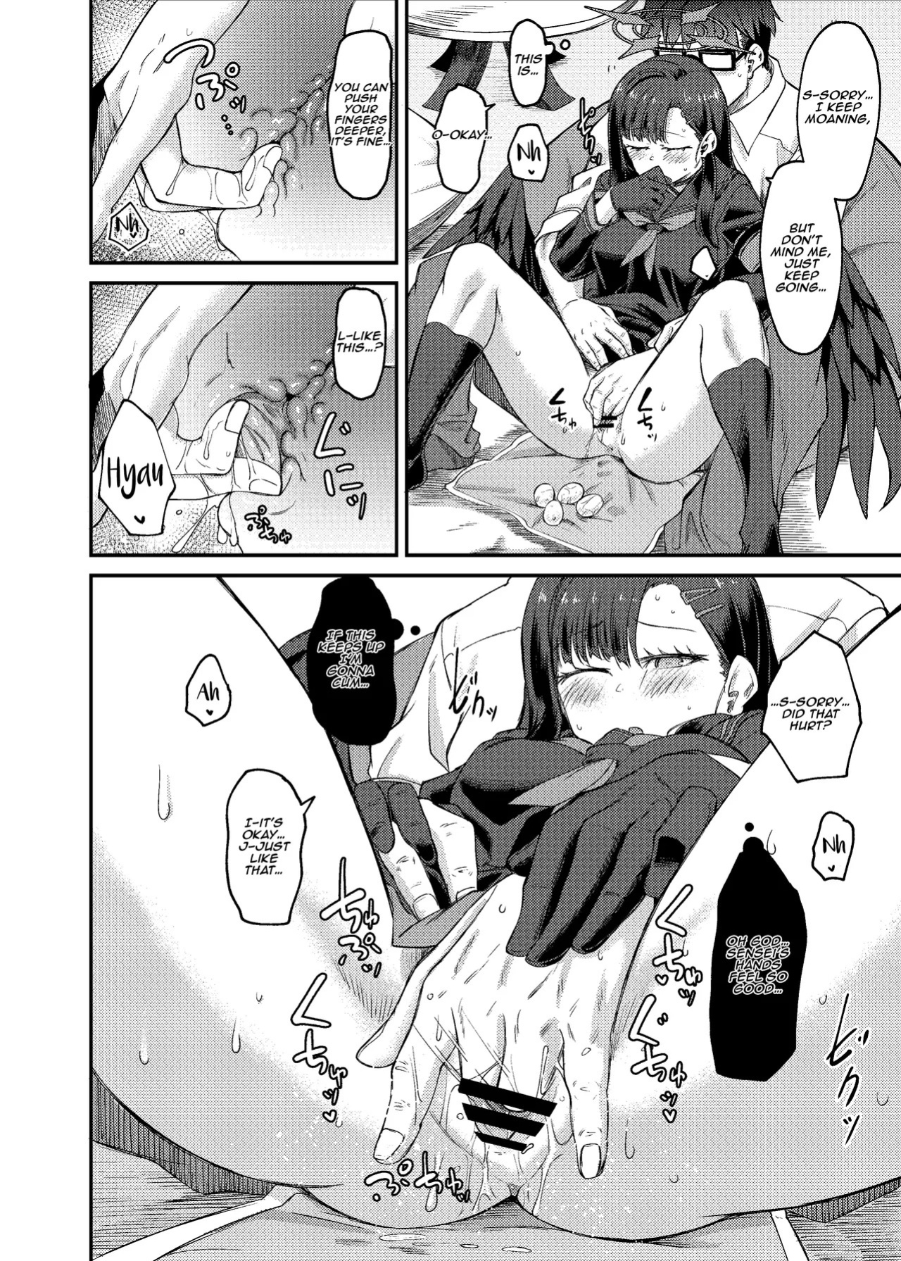 [Hx3I (Hirano Kawajuu)] Ichika Umussu! | Ichika is About to Lay Her Egg! (Blue Archive) [English] [Aishi21] [Digital]