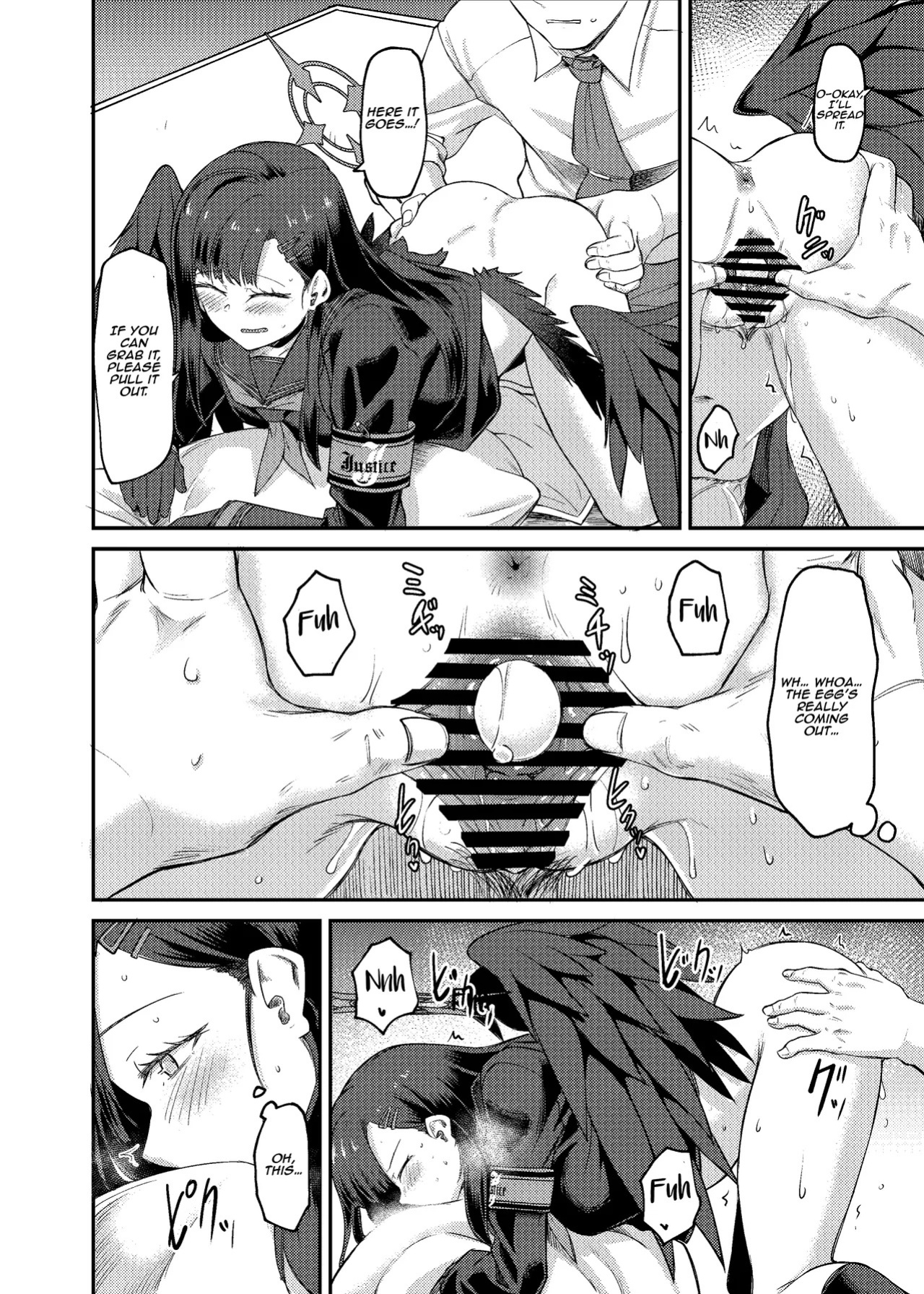 [Hx3I (Hirano Kawajuu)] Ichika Umussu! | Ichika is About to Lay Her Egg! (Blue Archive) [English] [Aishi21] [Digital]
