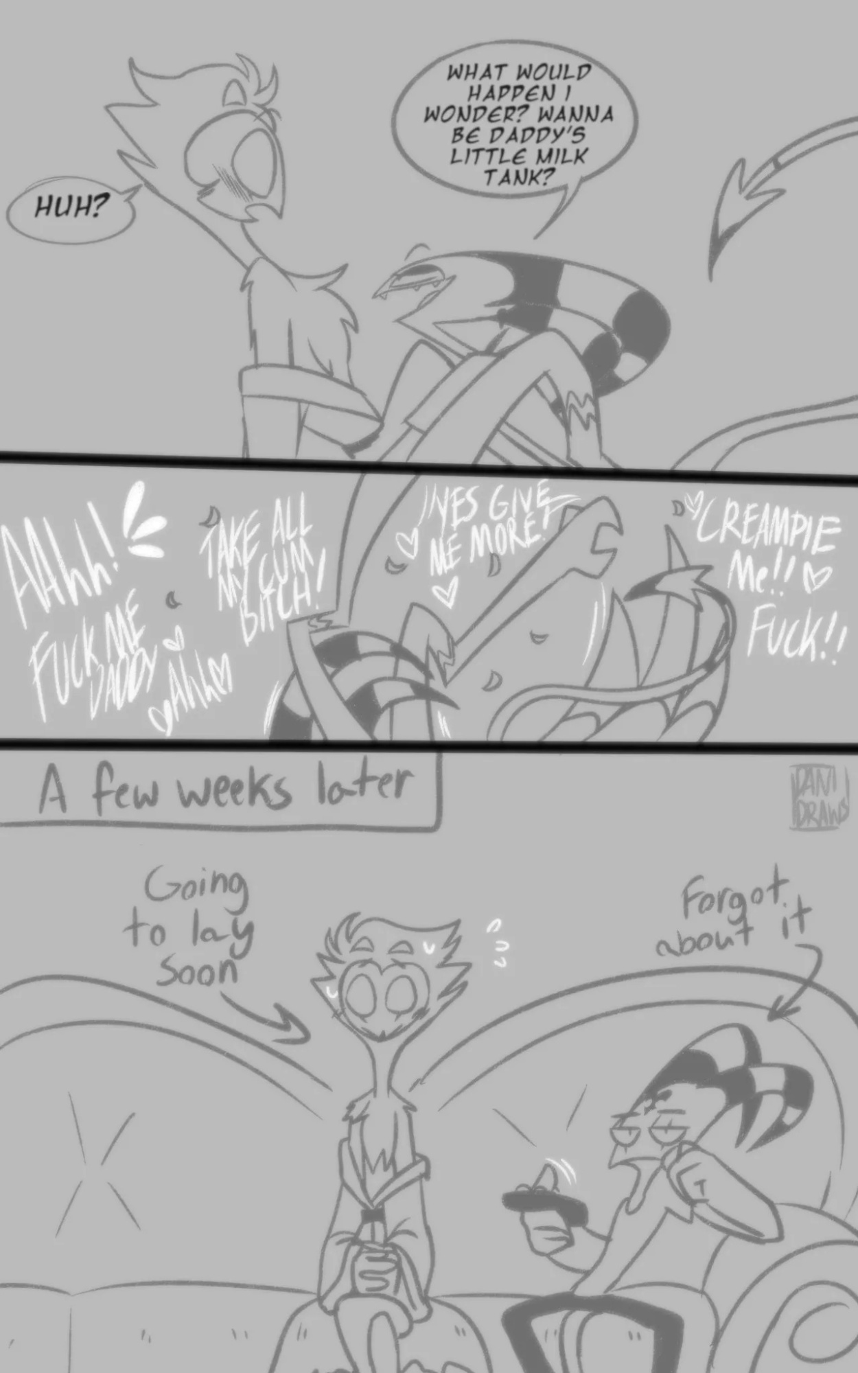Blitzø & Stolas's NSFW Egg Journey