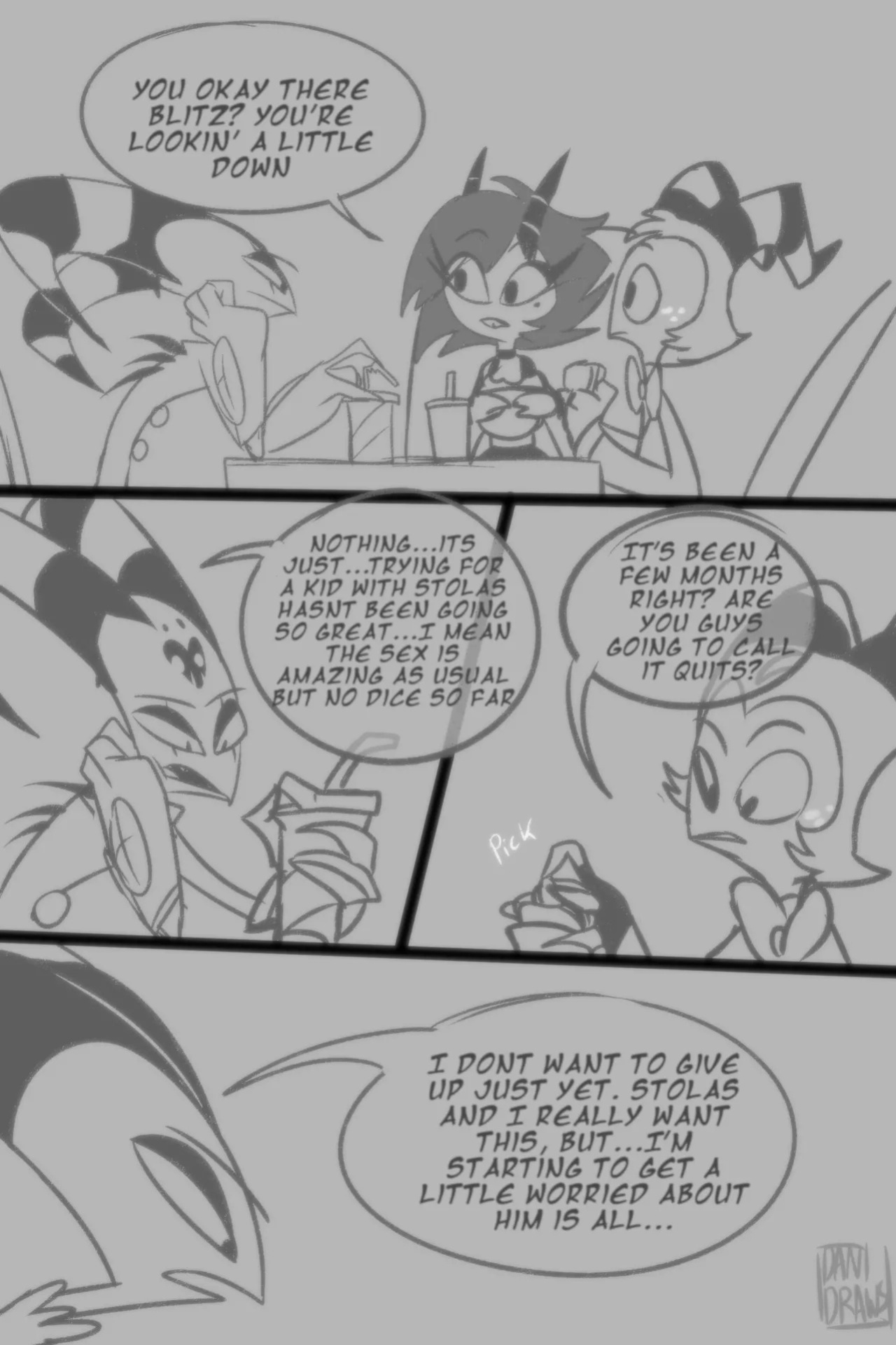 Blitzø & Stolas's NSFW Egg Journey