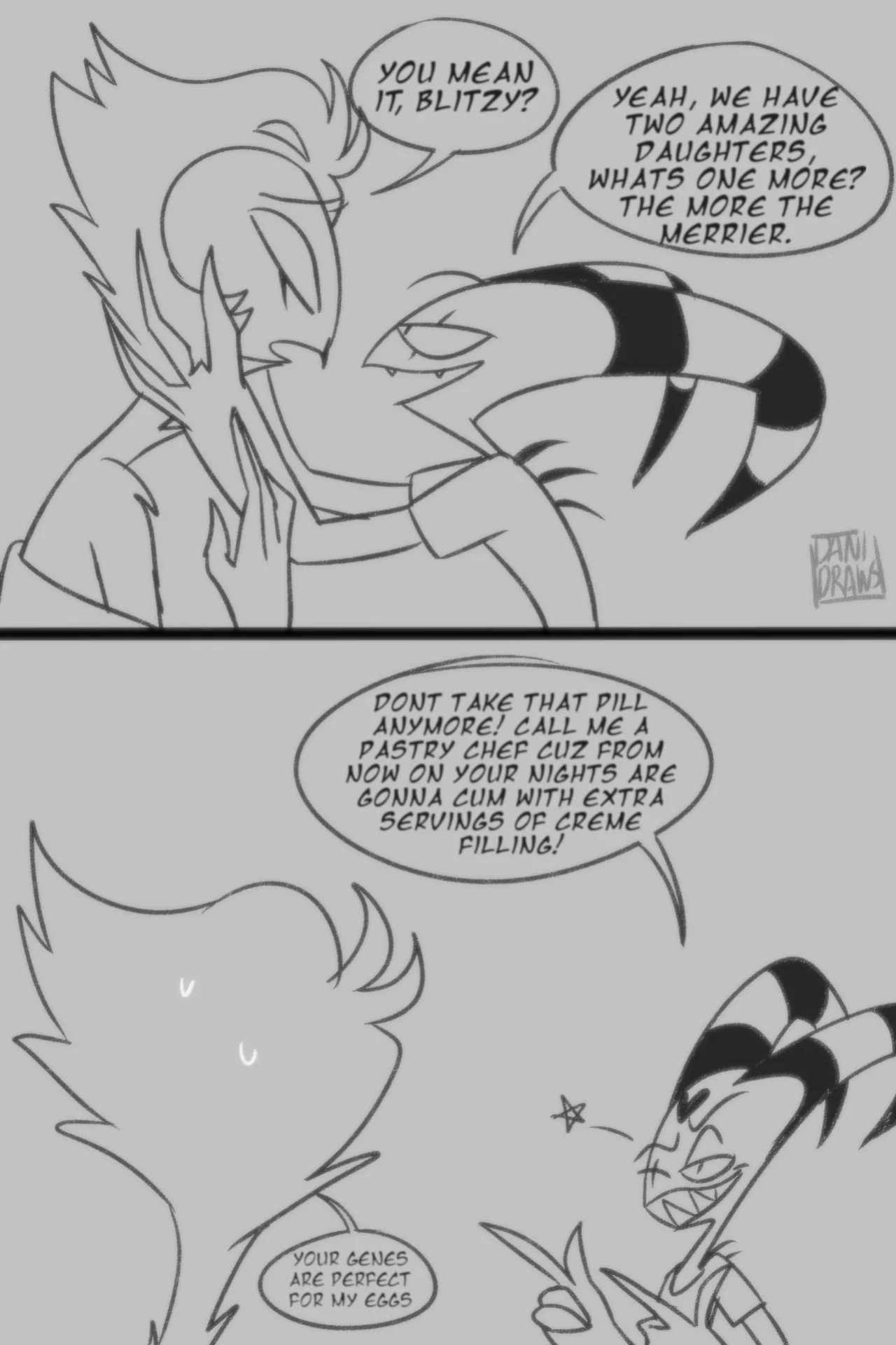 Blitzø & Stolas's NSFW Egg Journey