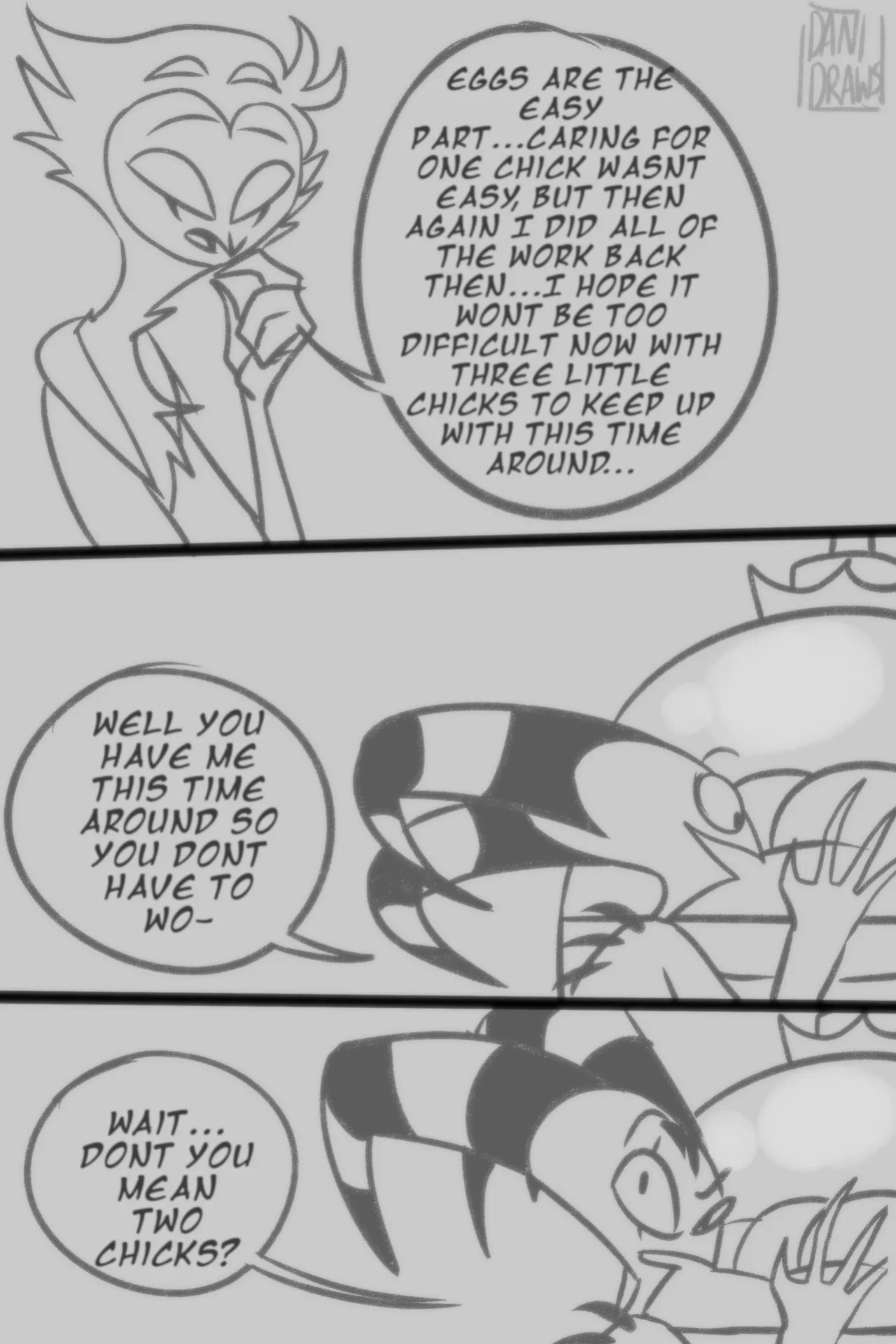 Blitzø & Stolas's NSFW Egg Journey