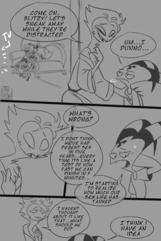 Blitzø & Stolas's NSFW Egg Journey