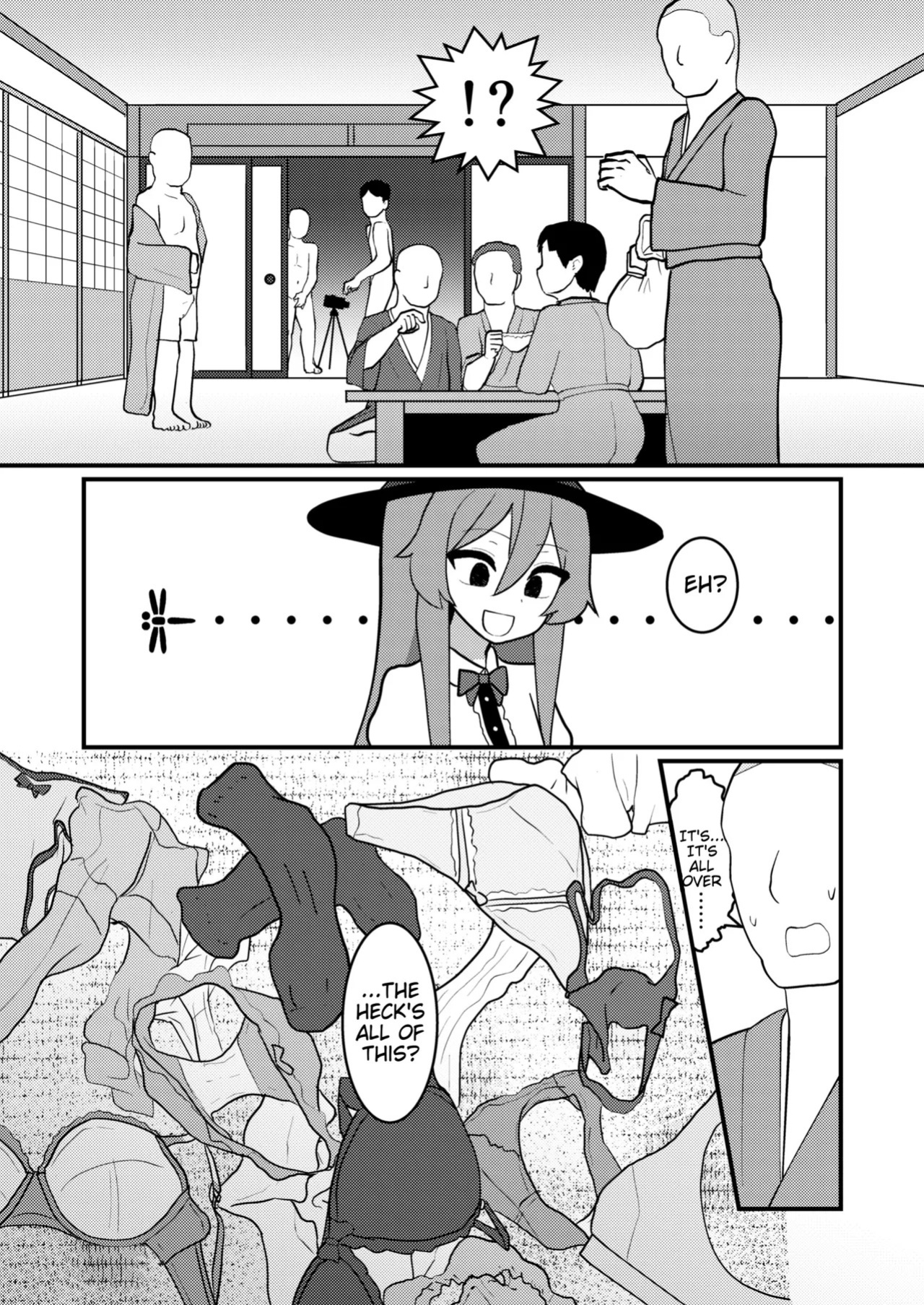 [Enumgata (Zack)] Tenshi-chan wa Semen Play ga Suki | Tenshi-chan Really Loves Semen Play (Touhou Project) [English] [Thighs] [Digital]