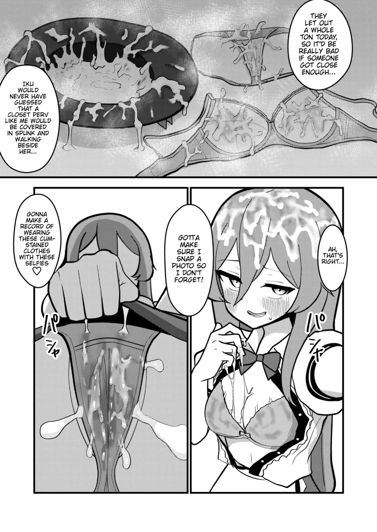 [Enumgata (Zack)] Tenshi-chan wa Semen Play ga Suki | Tenshi-chan Really Loves Semen Play (Touhou Project) [English] [Thighs] [Digital]
