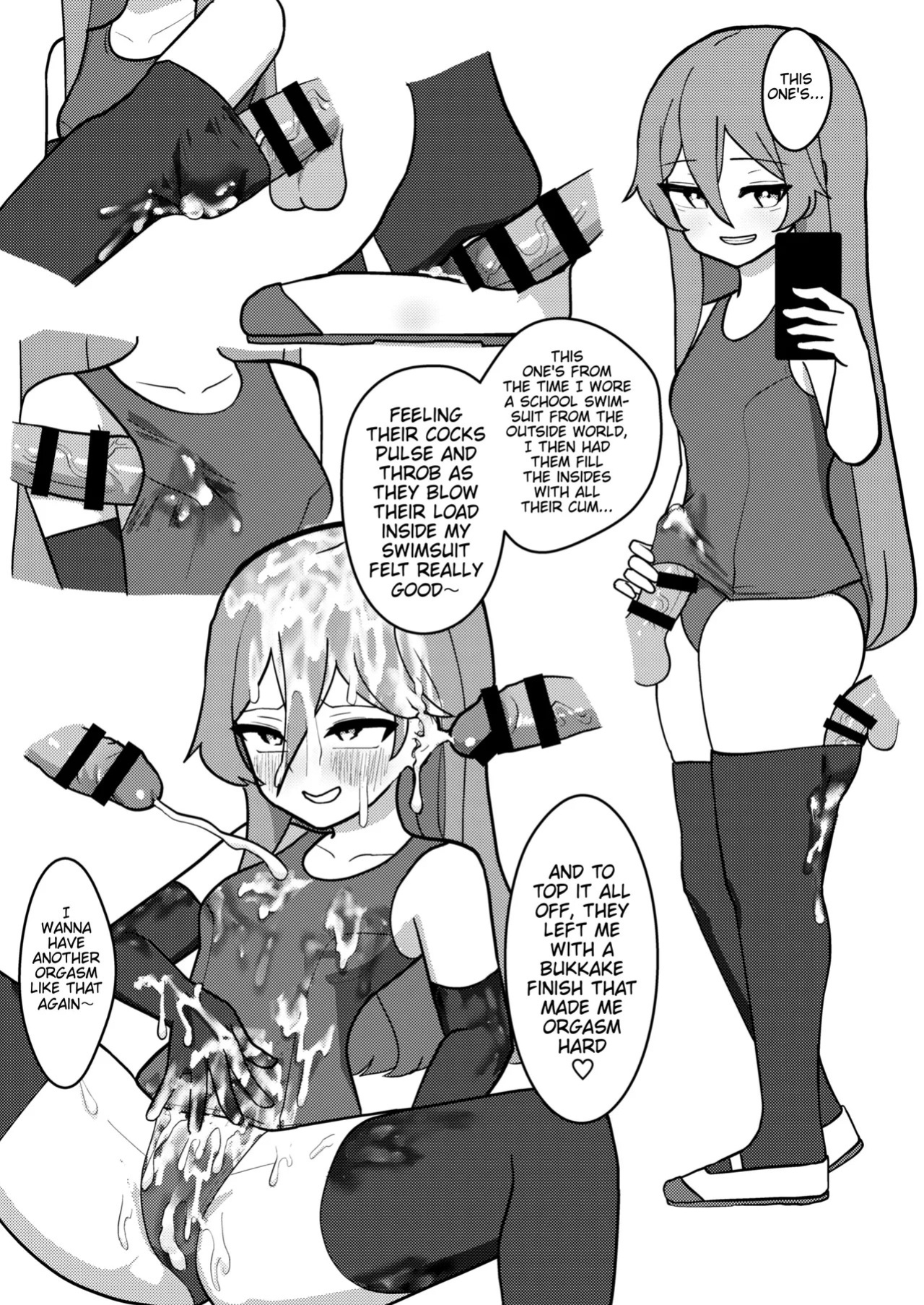 [Enumgata (Zack)] Tenshi-chan wa Semen Play ga Suki | Tenshi-chan Really Loves Semen Play (Touhou Project) [English] [Thighs] [Digital]