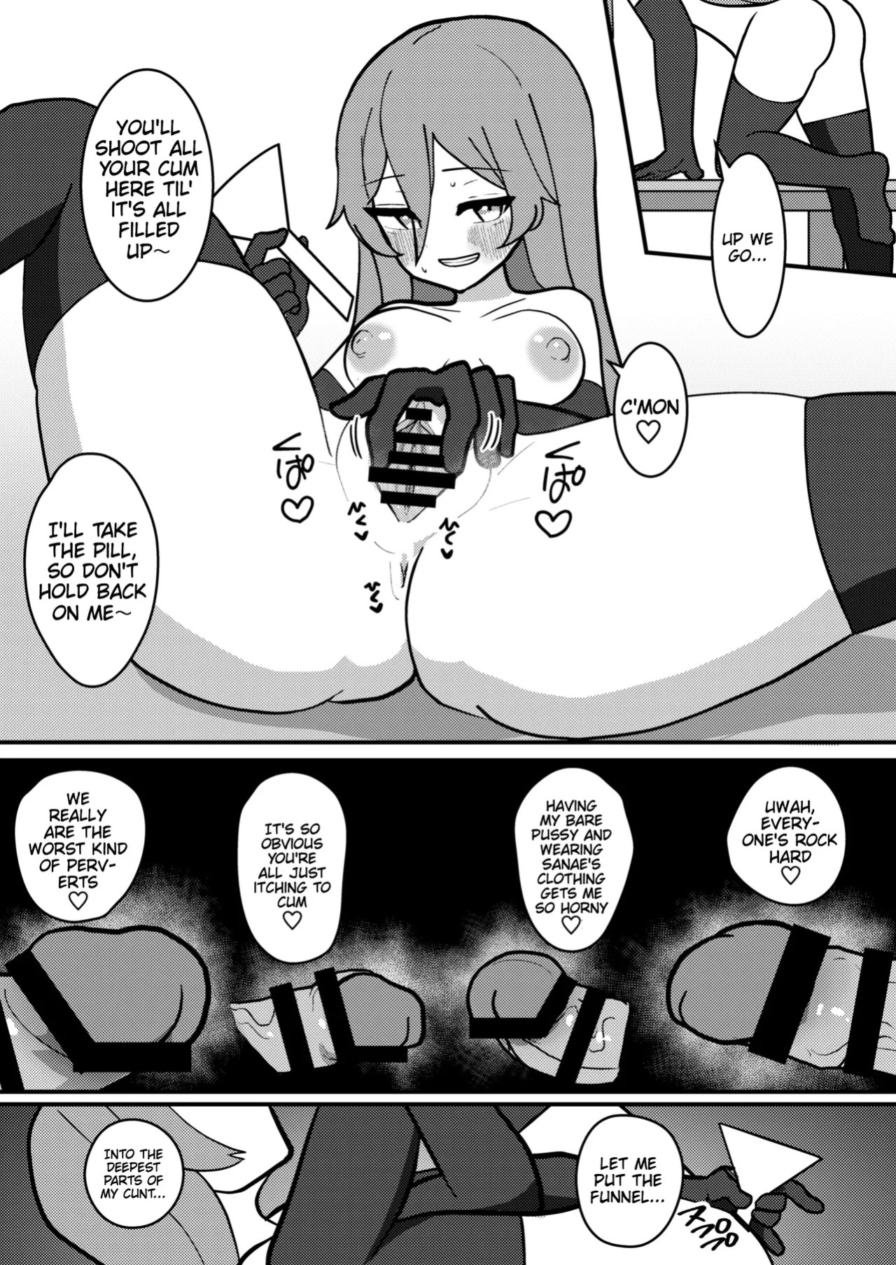 [Enumgata (Zack)] Tenshi-chan wa Semen Play ga Suki | Tenshi-chan Really Loves Semen Play (Touhou Project) [English] [Thighs] [Digital]