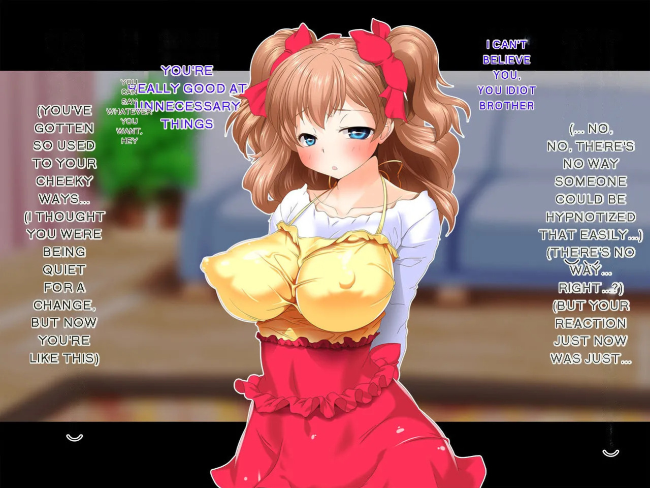 [Shikibu] Saiminjutsu ni Kakariyasusugiru Choroi Imouto (Machine Translated}