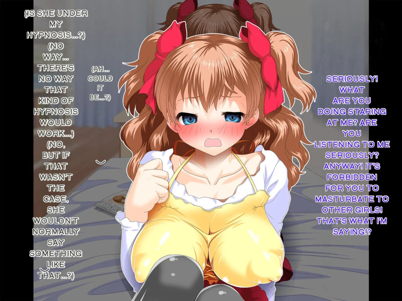 [Shikibu] Saiminjutsu ni Kakariyasusugiru Choroi Imouto (Machine Translated}