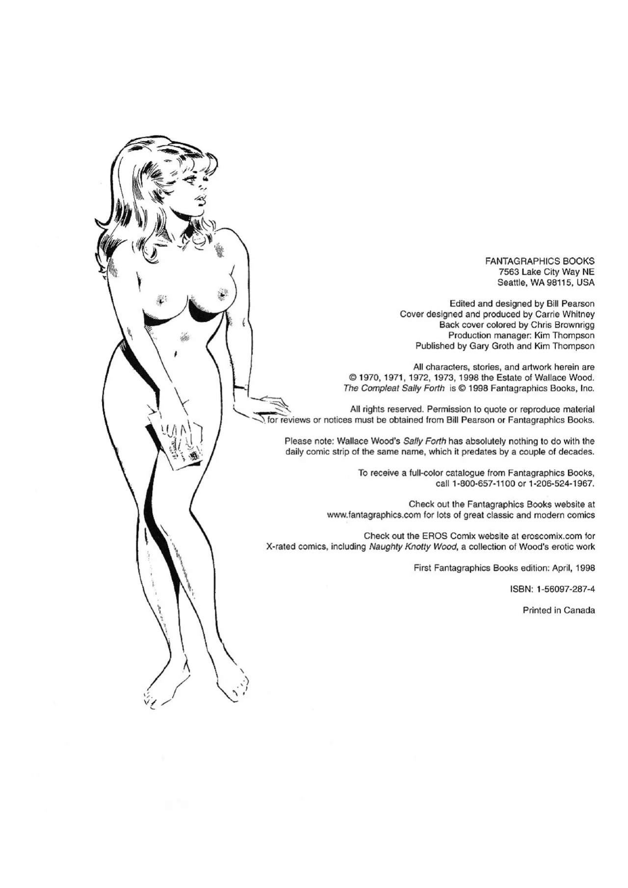 [Wallace Wood] The Complete Sally Forth [English]